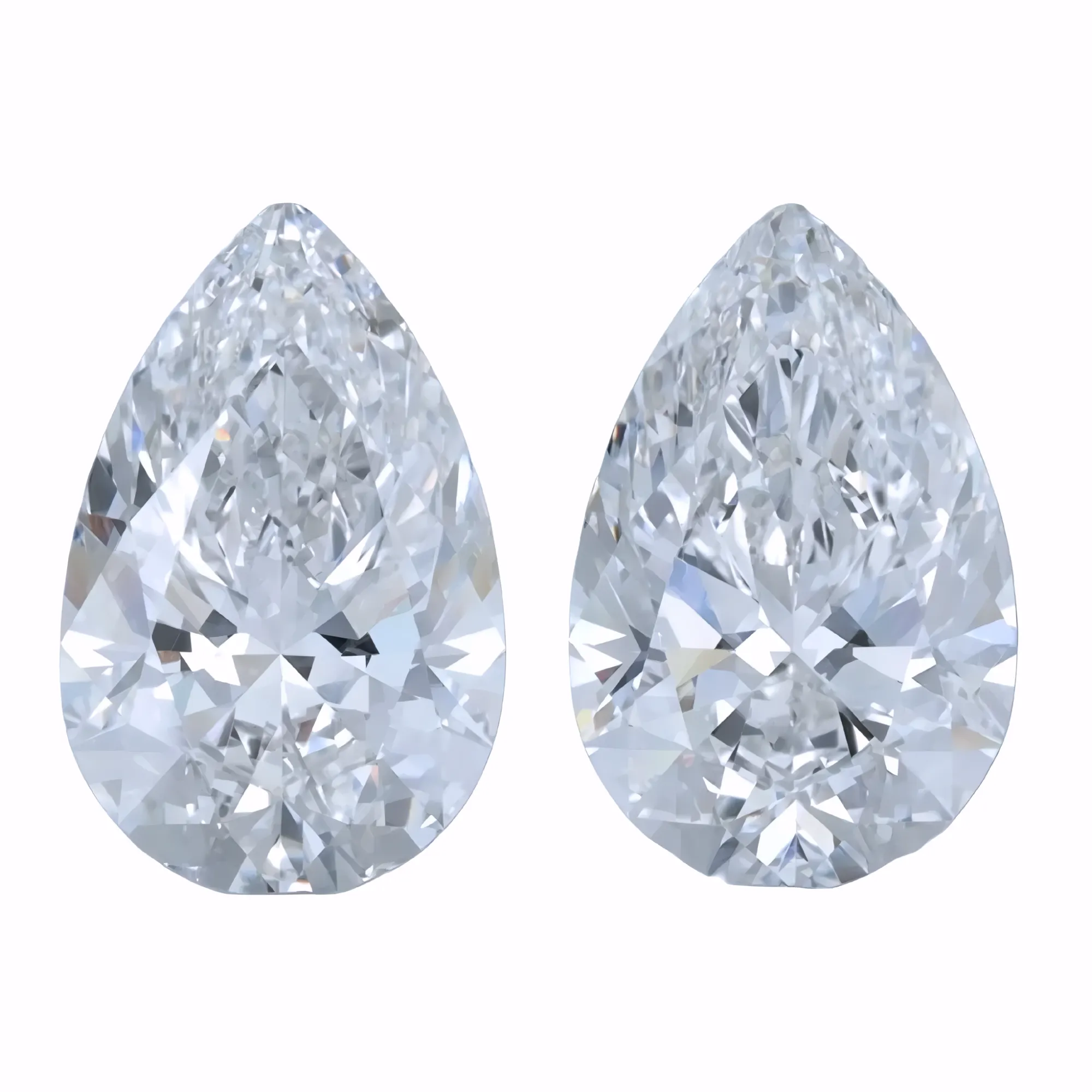 Solitairekart 3+3Carat F Color, VS1 Clarity Combo Lab Grown Diamond For Studs