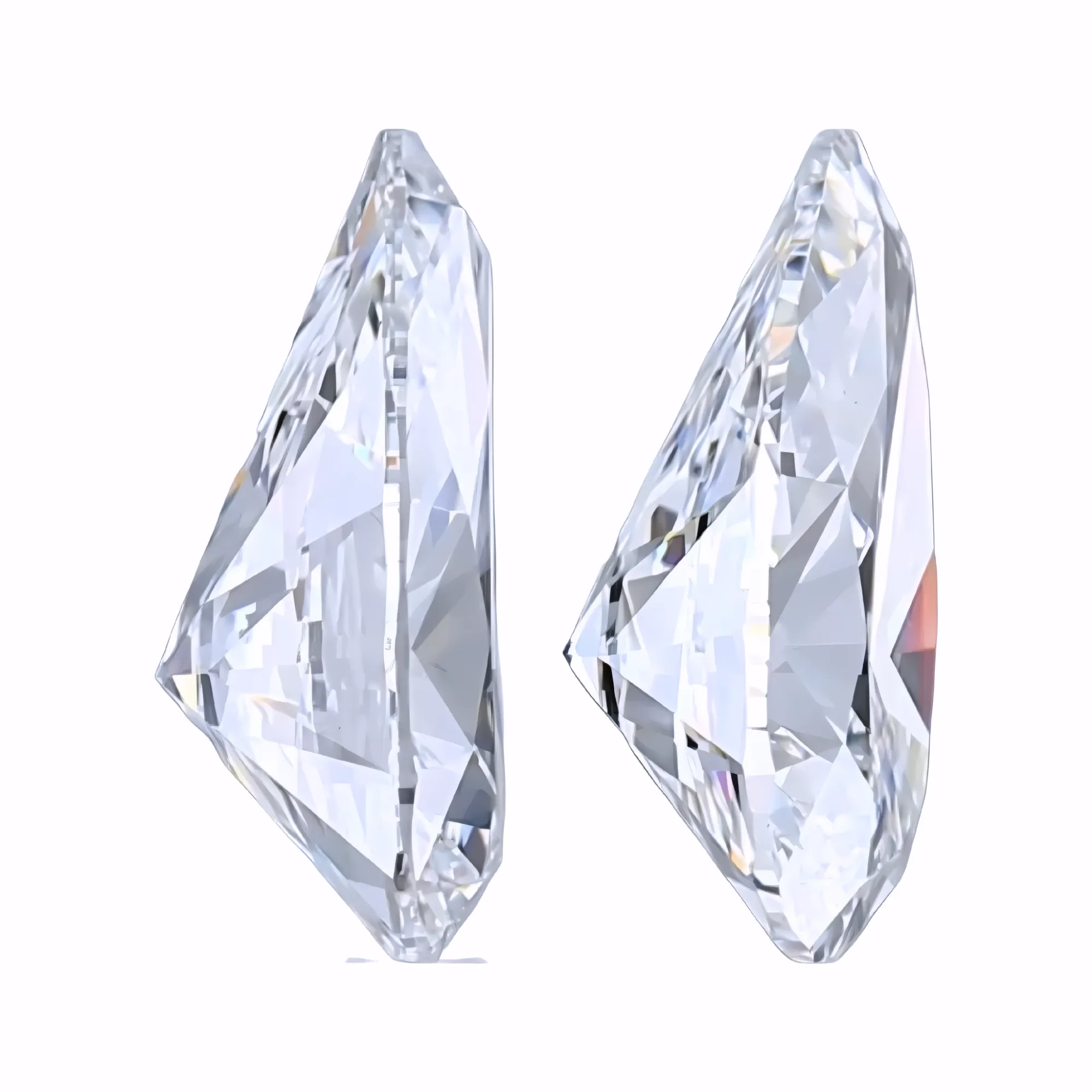 Solitairekart 2+2 Carat F Color, VS1 Clarity Combo Lab Grown Diamond For Studs
