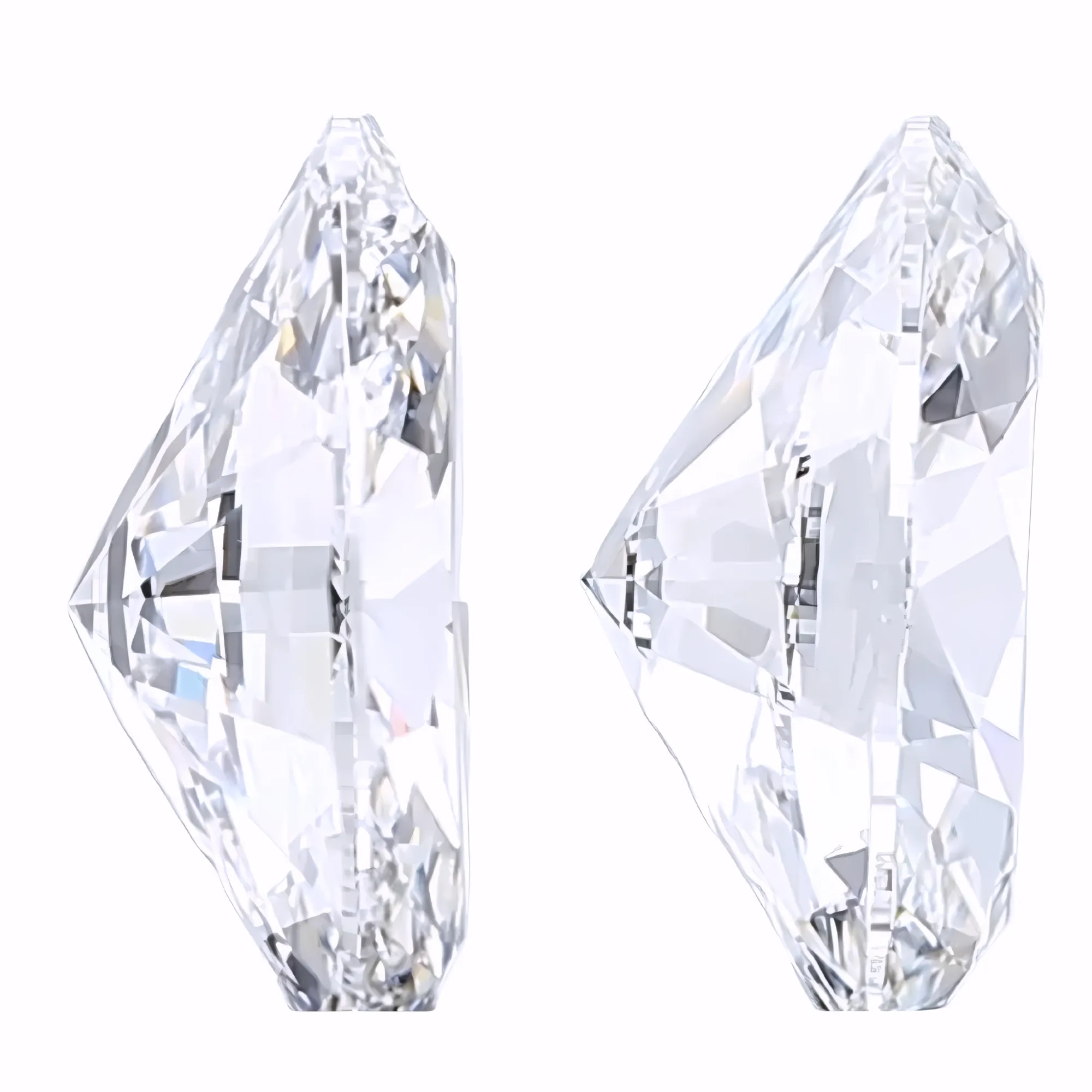 Solitairekart 2+2 Carat E Color, VS1 Clarity Combo Lab Grown Diamond For Studs