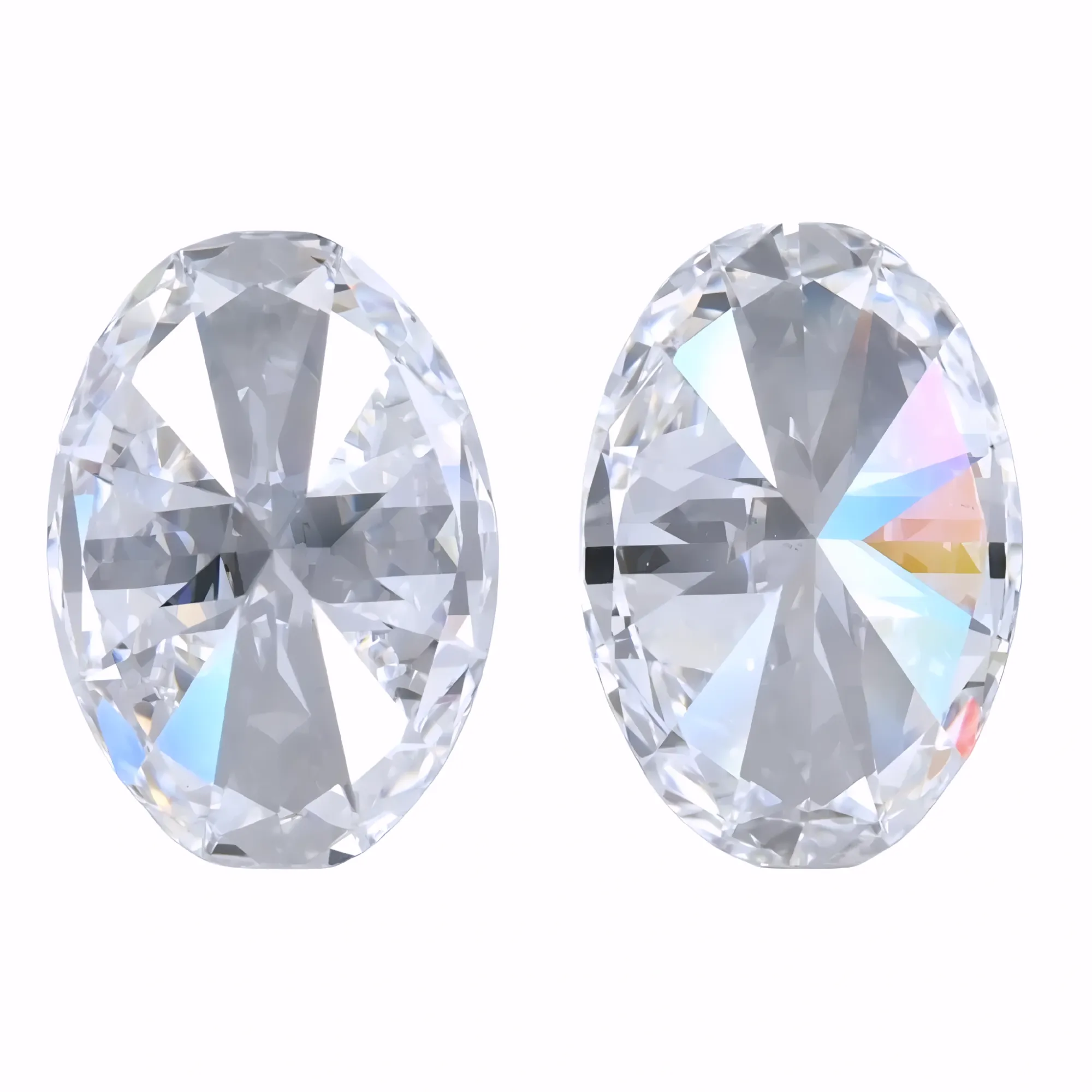 Solitairekart 3+3 Carat E Color, VS1 Clarity Combo Lab Grown Diamond For Studs