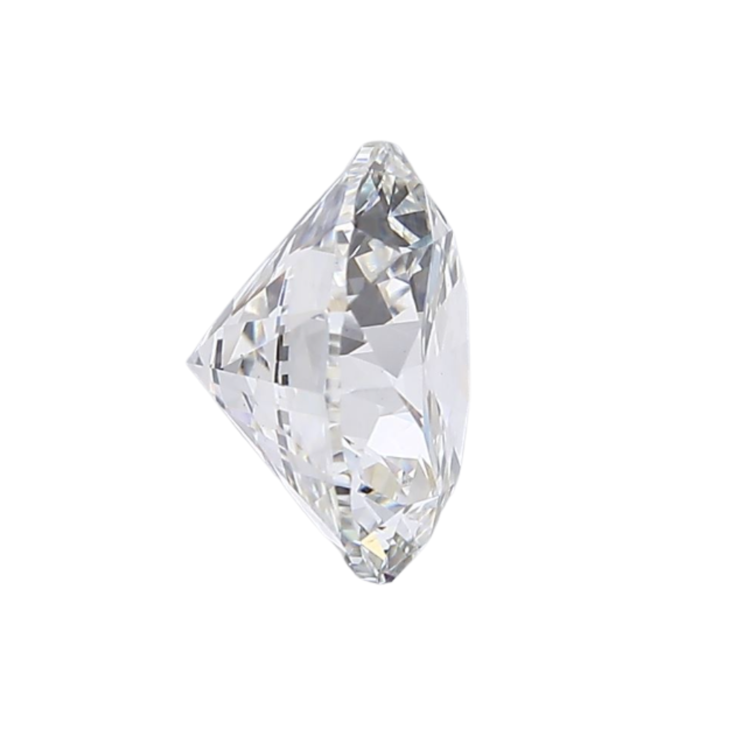 Round Shape Lab Grown Diamond.