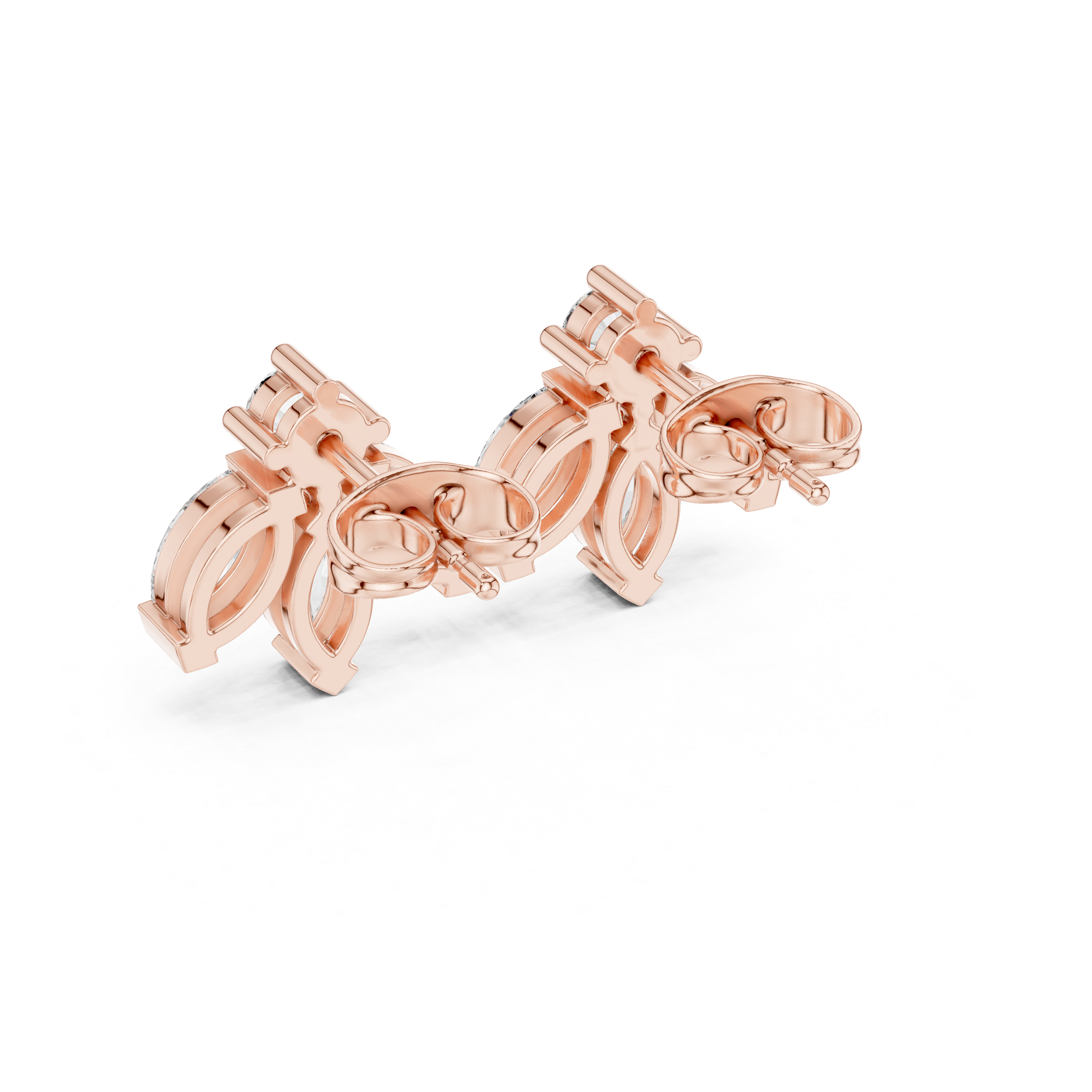 Elegant 1.58ct EF/VS Natural Diamond Drops – Round & Oval Cut