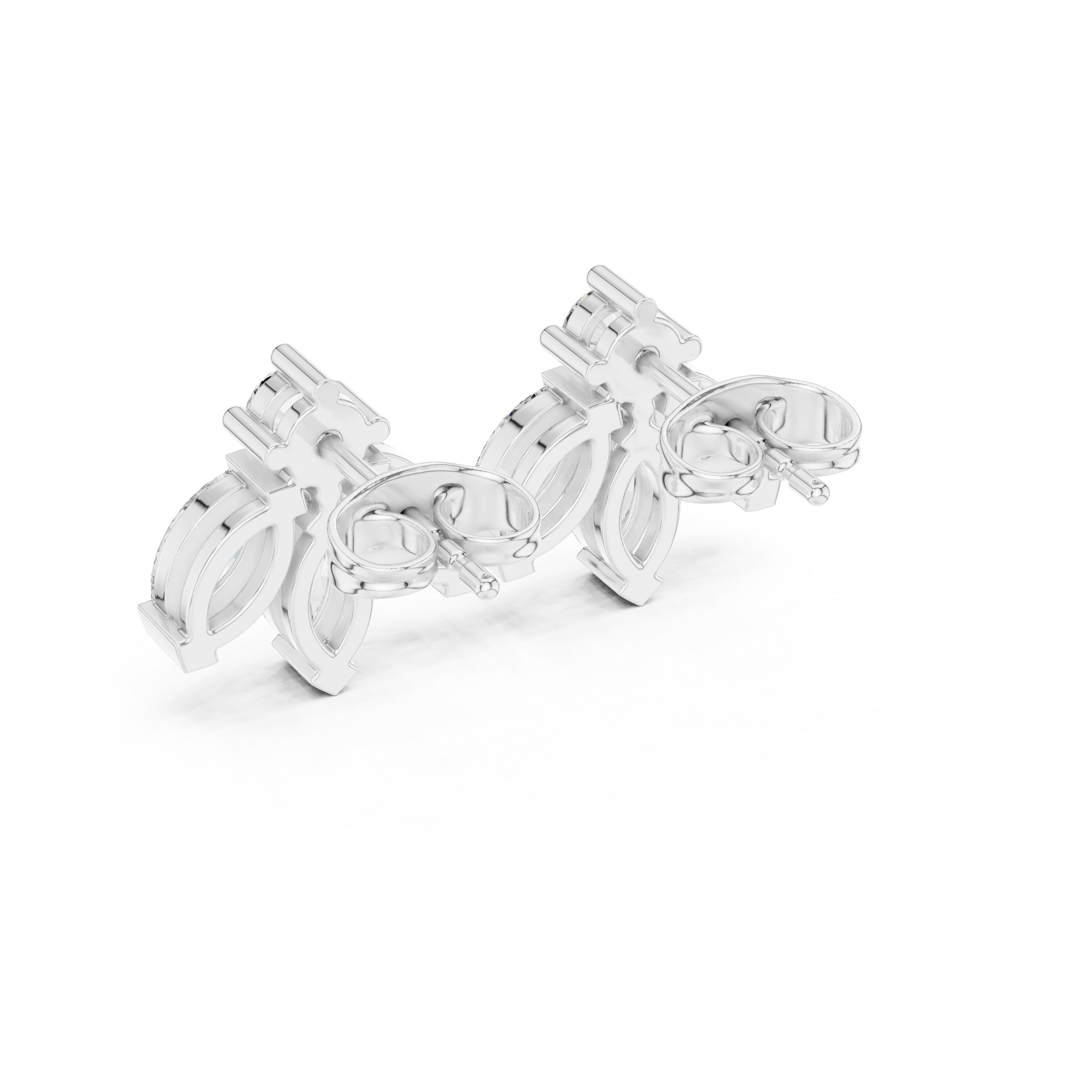 Elegant 1.58ct EF/VS Natural Diamond Drops – Round & Oval Cut