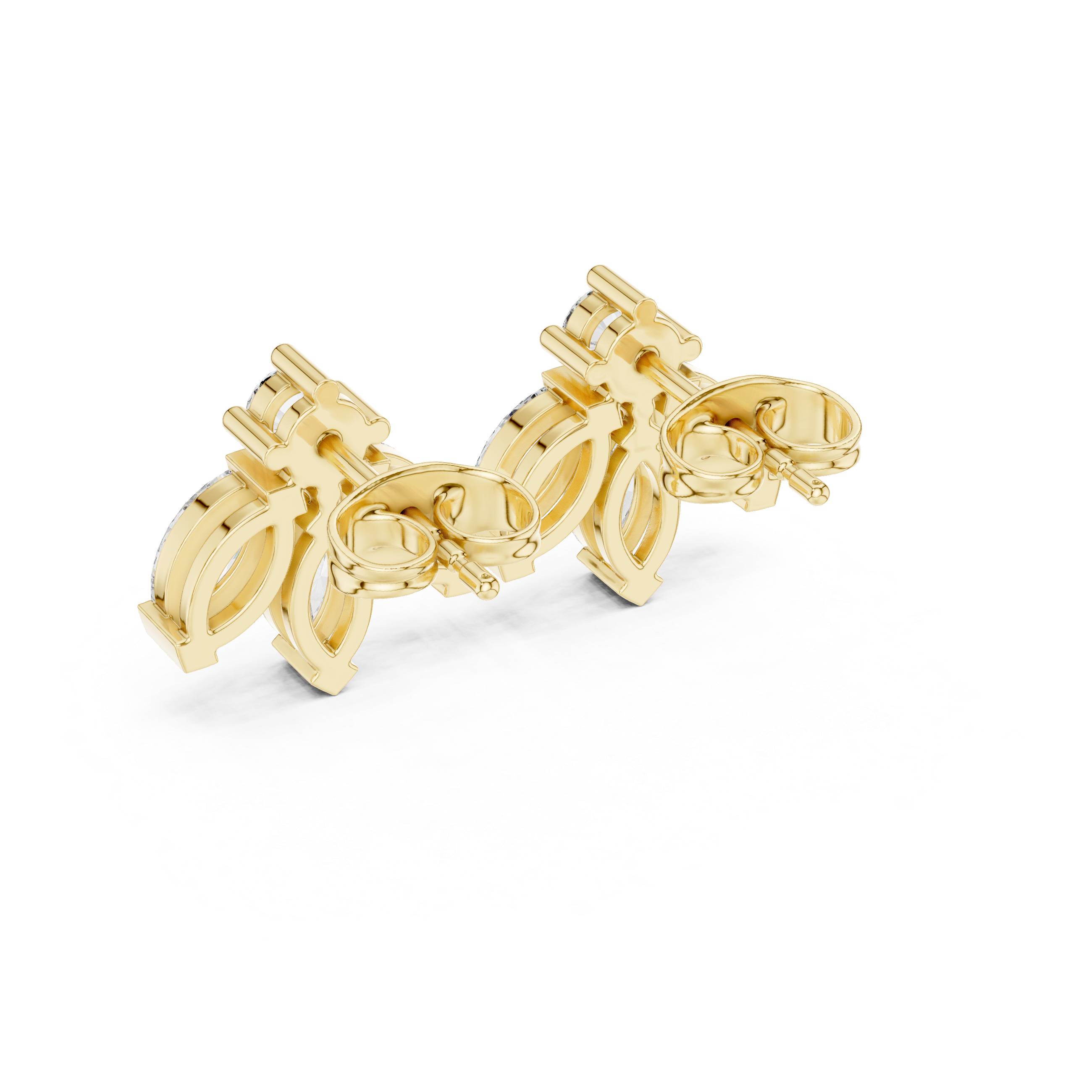 Elegant 1.58ct EF/VS Natural Diamond Drops – Round & Oval Cut