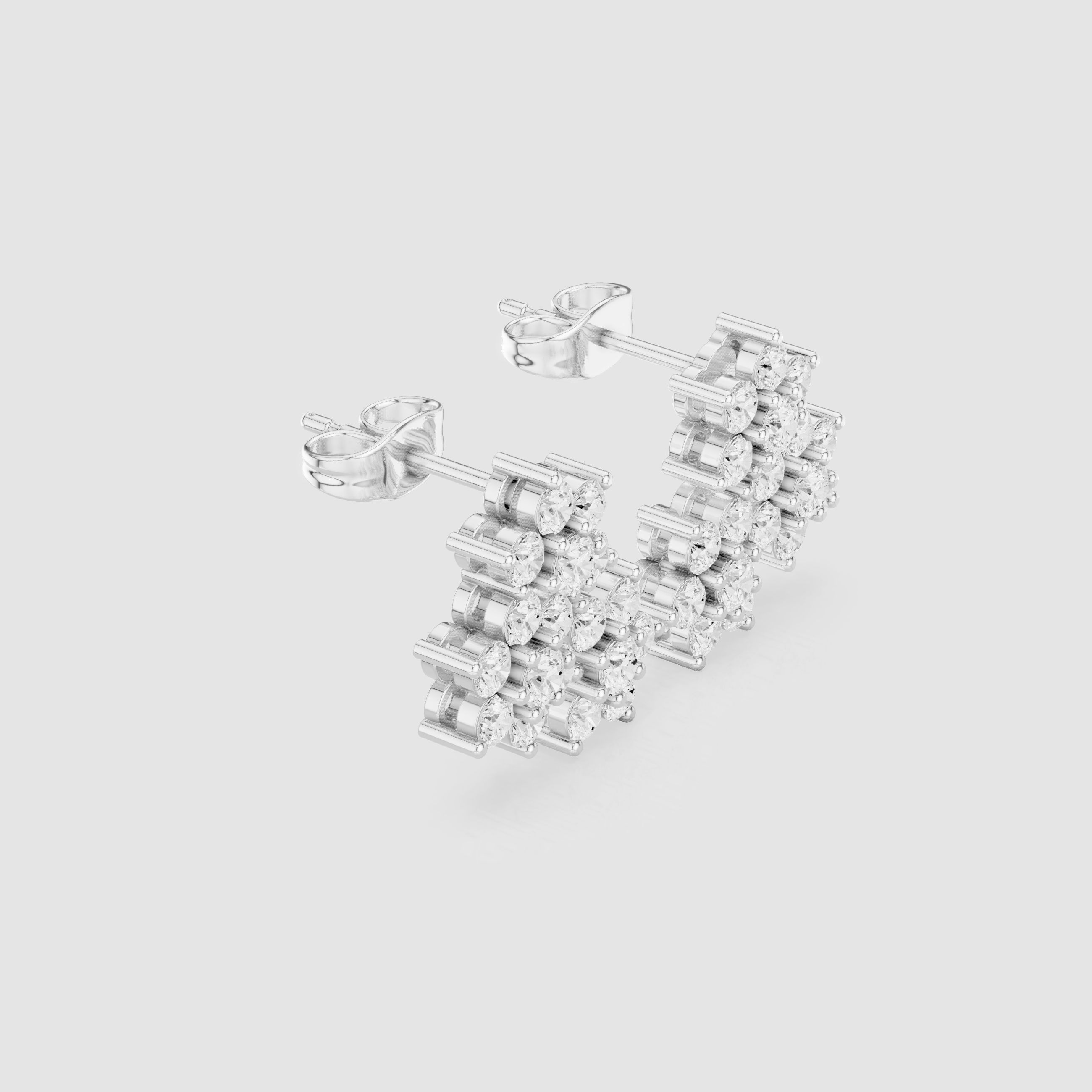 1.74ct Natural Diamond Stud Earrings – EF/VS Premium Sparkle