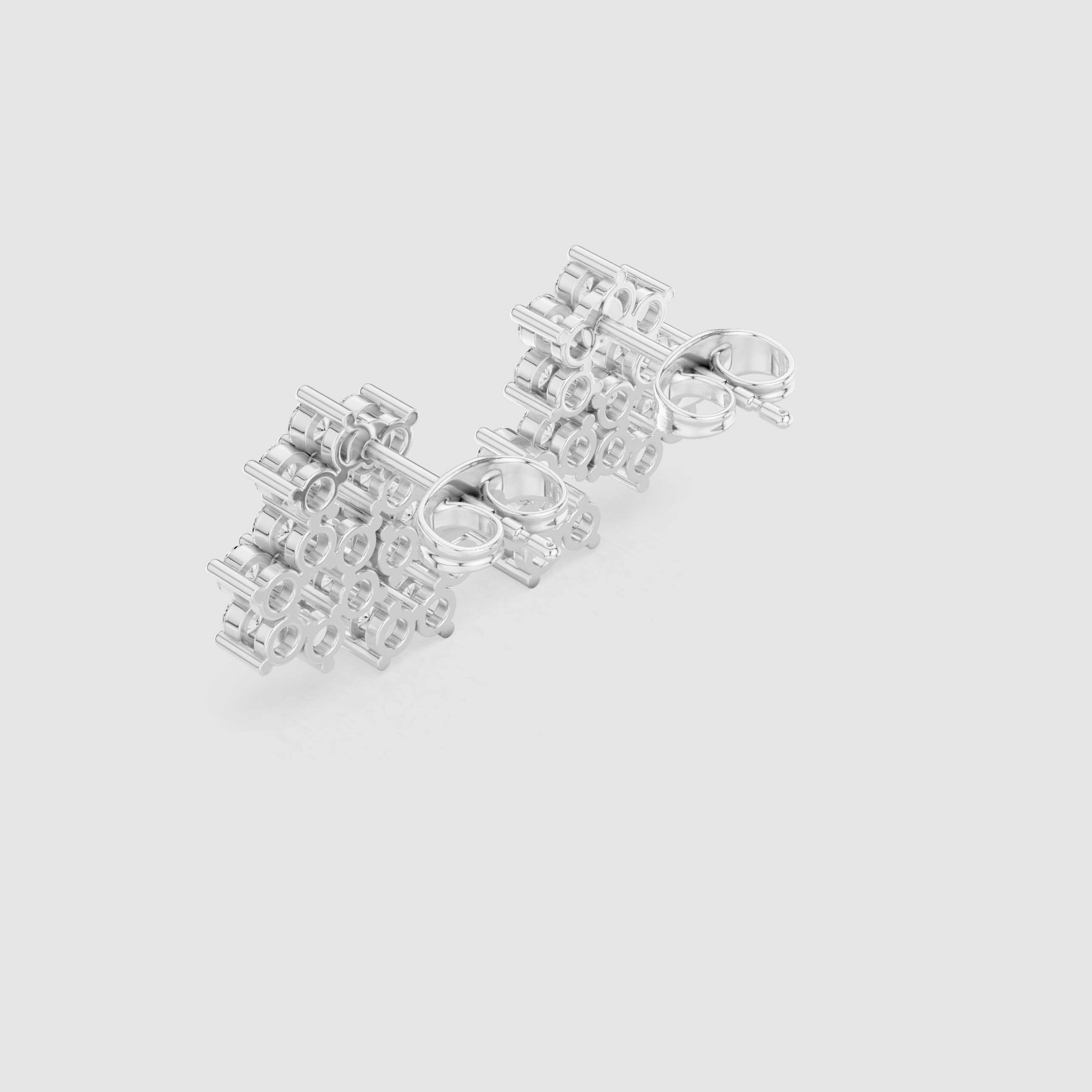 1.74ct Natural Diamond Stud Earrings – EF/VS Premium Sparkle