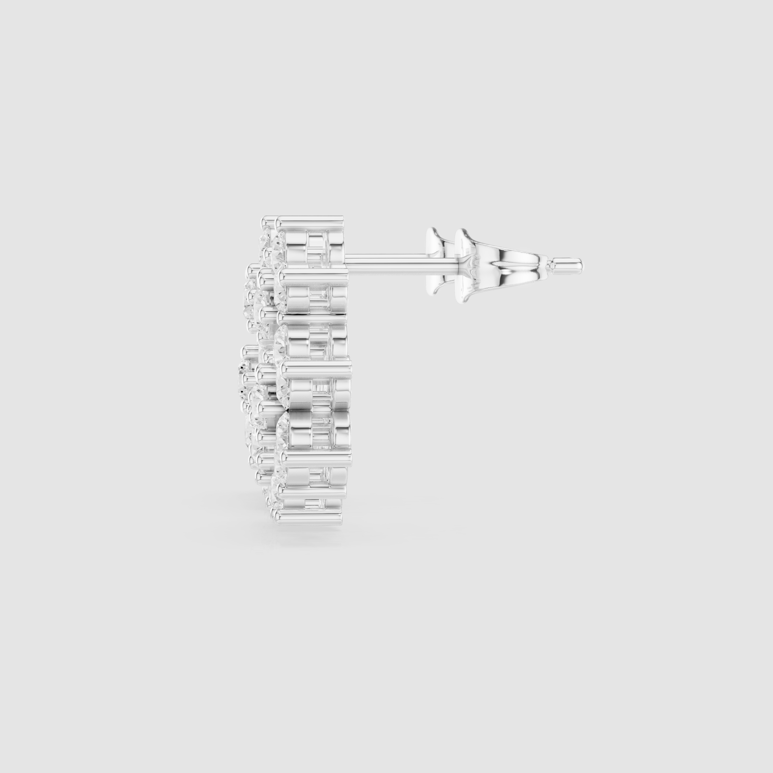 1.74ct Natural Diamond Stud Earrings – EF/VS Premium Sparkle