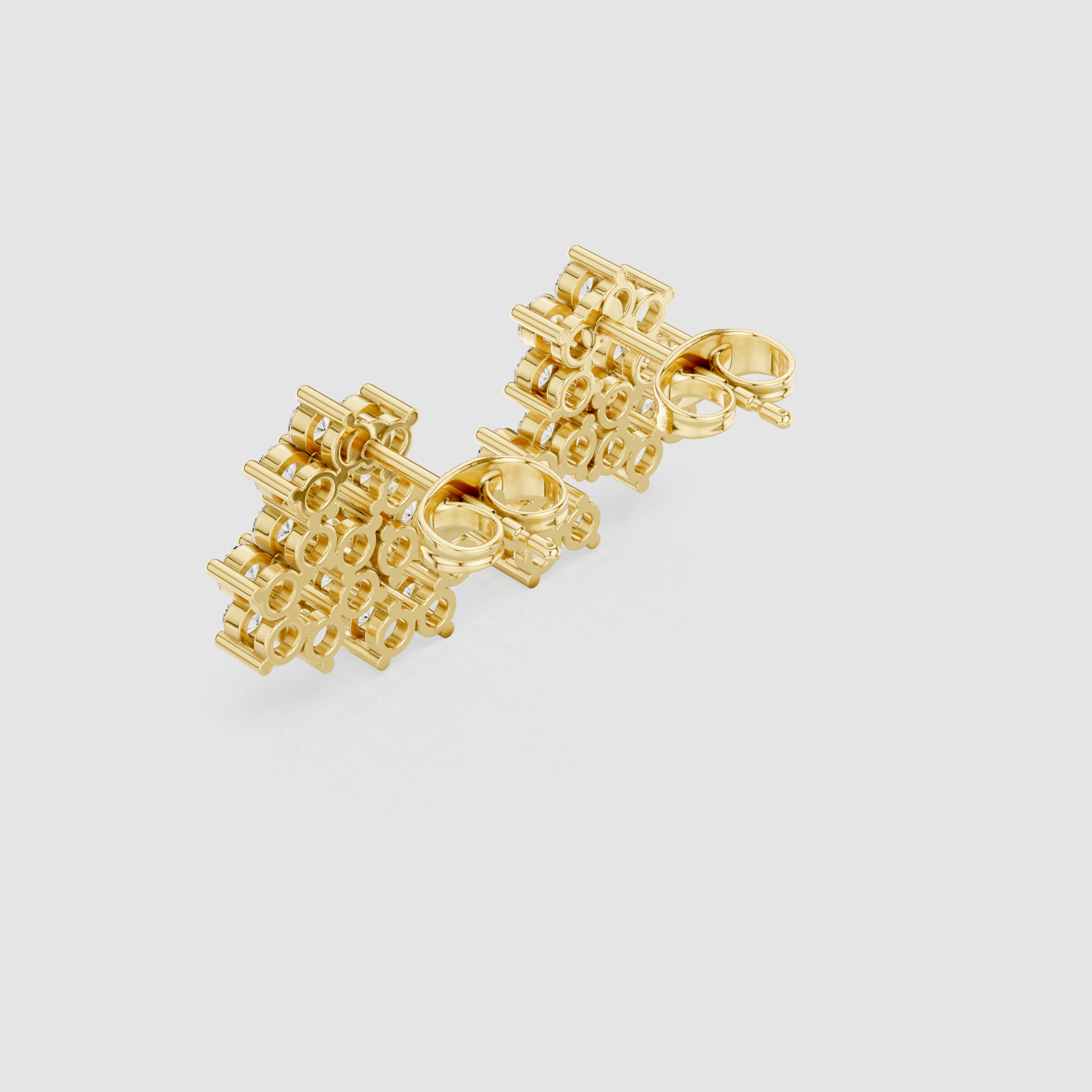 1.74ct Natural Diamond Stud Earrings – EF/VS Premium Sparkle