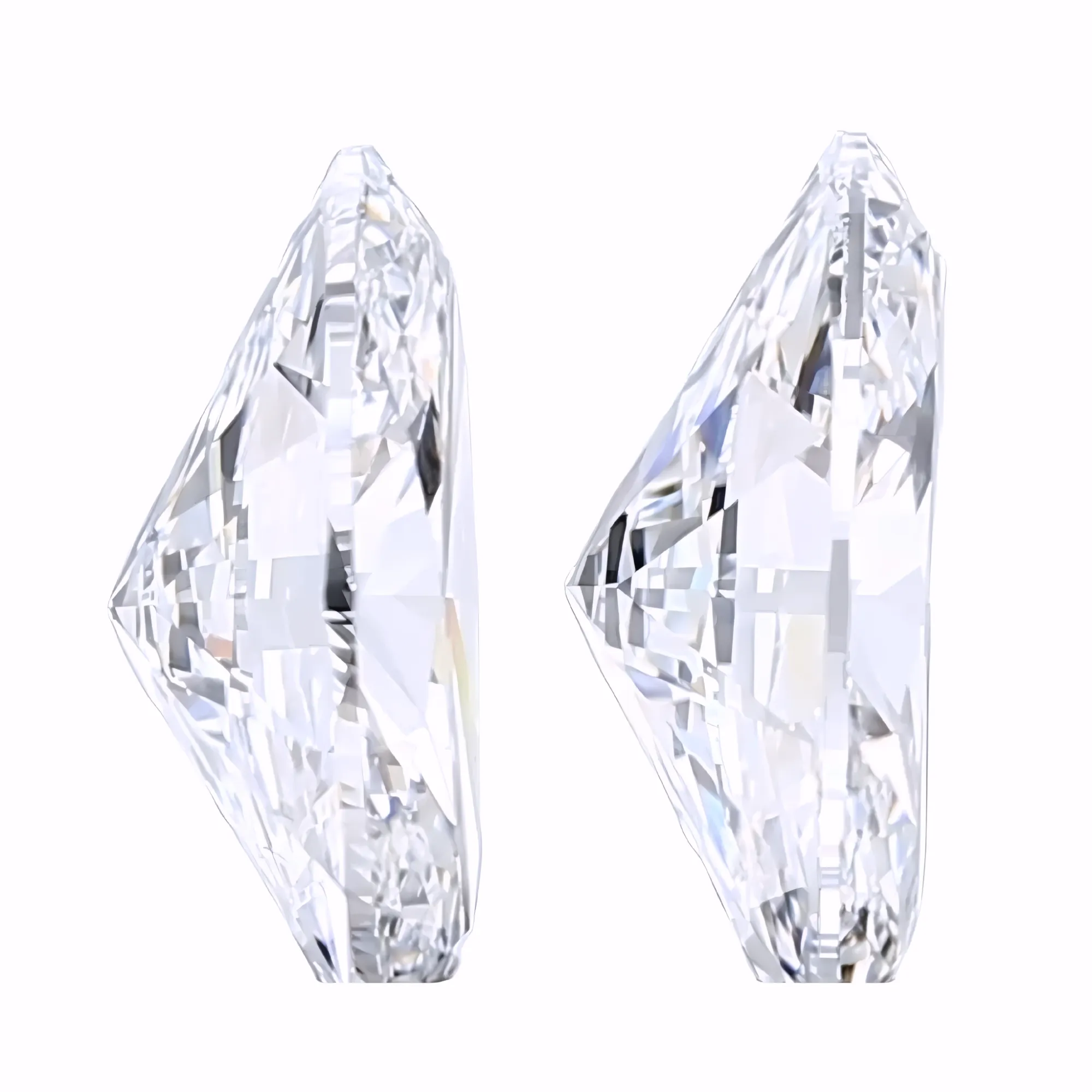 Solitairekart 2+2 Carat D Color, VS1 Clarity Combo Lab Grown Diamond For Studs