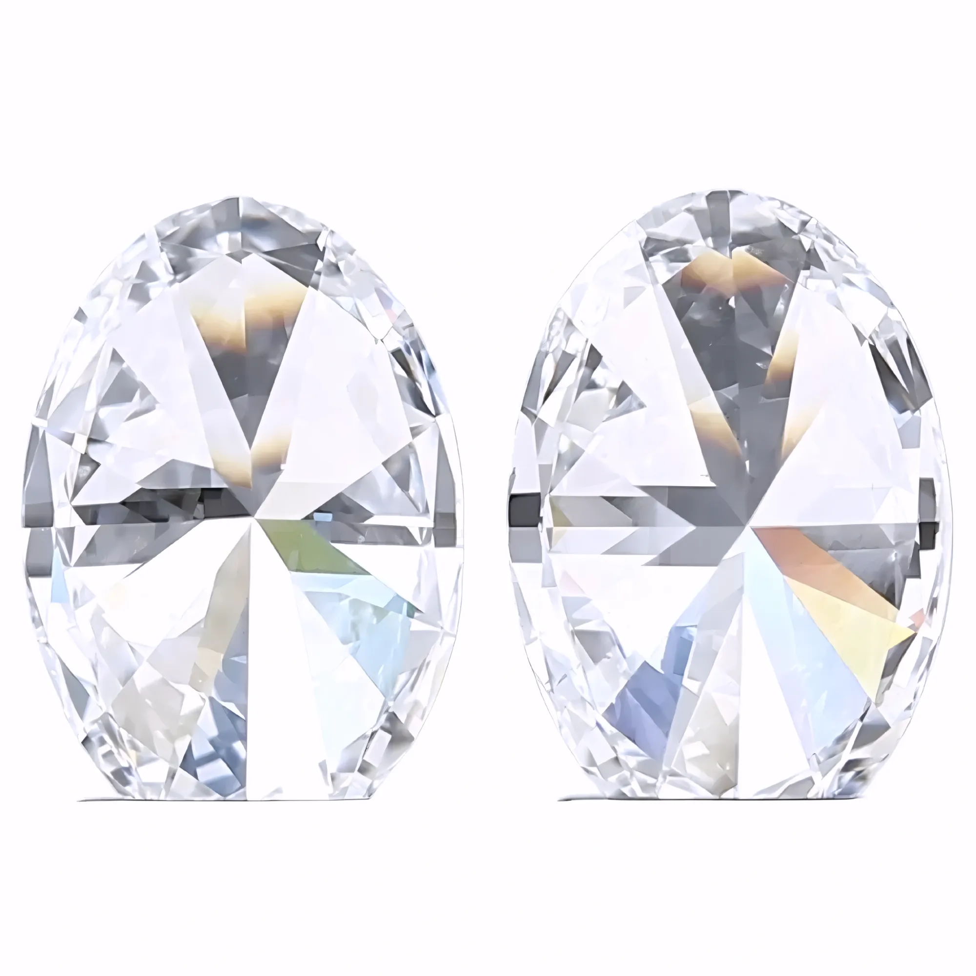 Solitairekart 2+2 Carat D Color, VS1 Clarity Combo Lab Grown Diamond For Studs