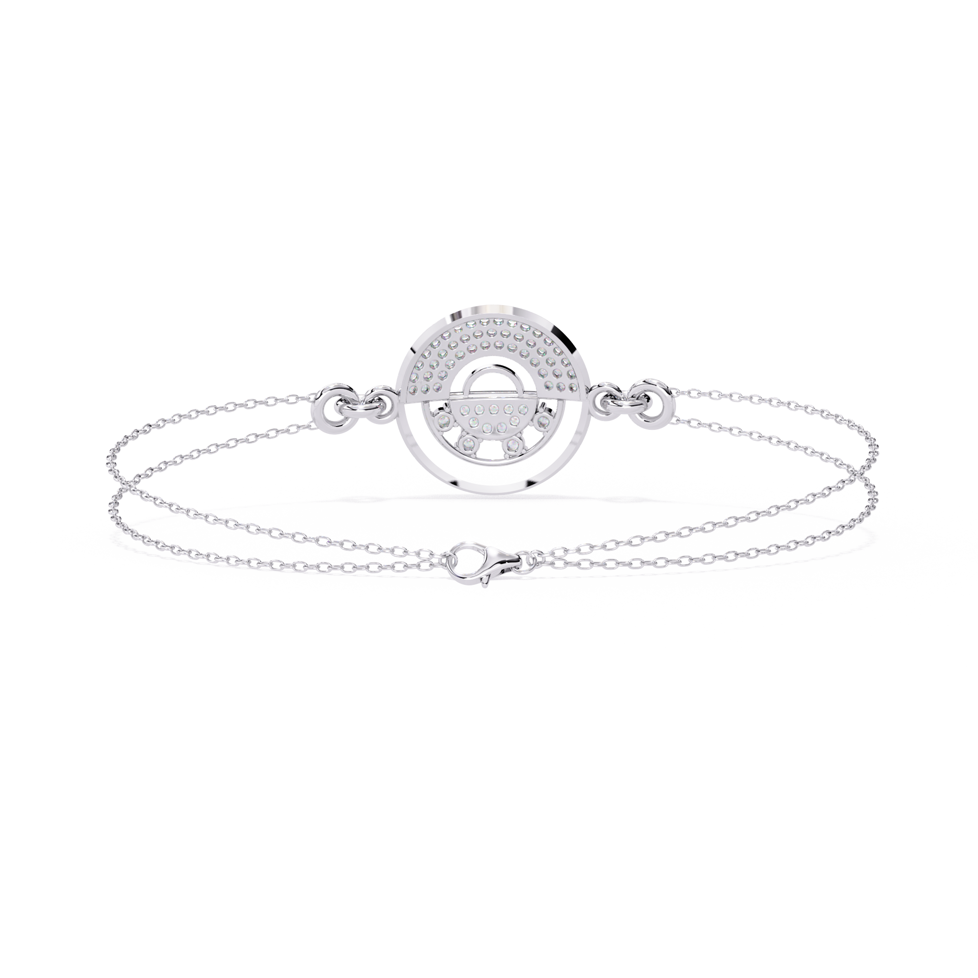 Solitairekart 0.42ct Daily Wear Round Diamond Bracelet-HI Color, VS-SI Clarity