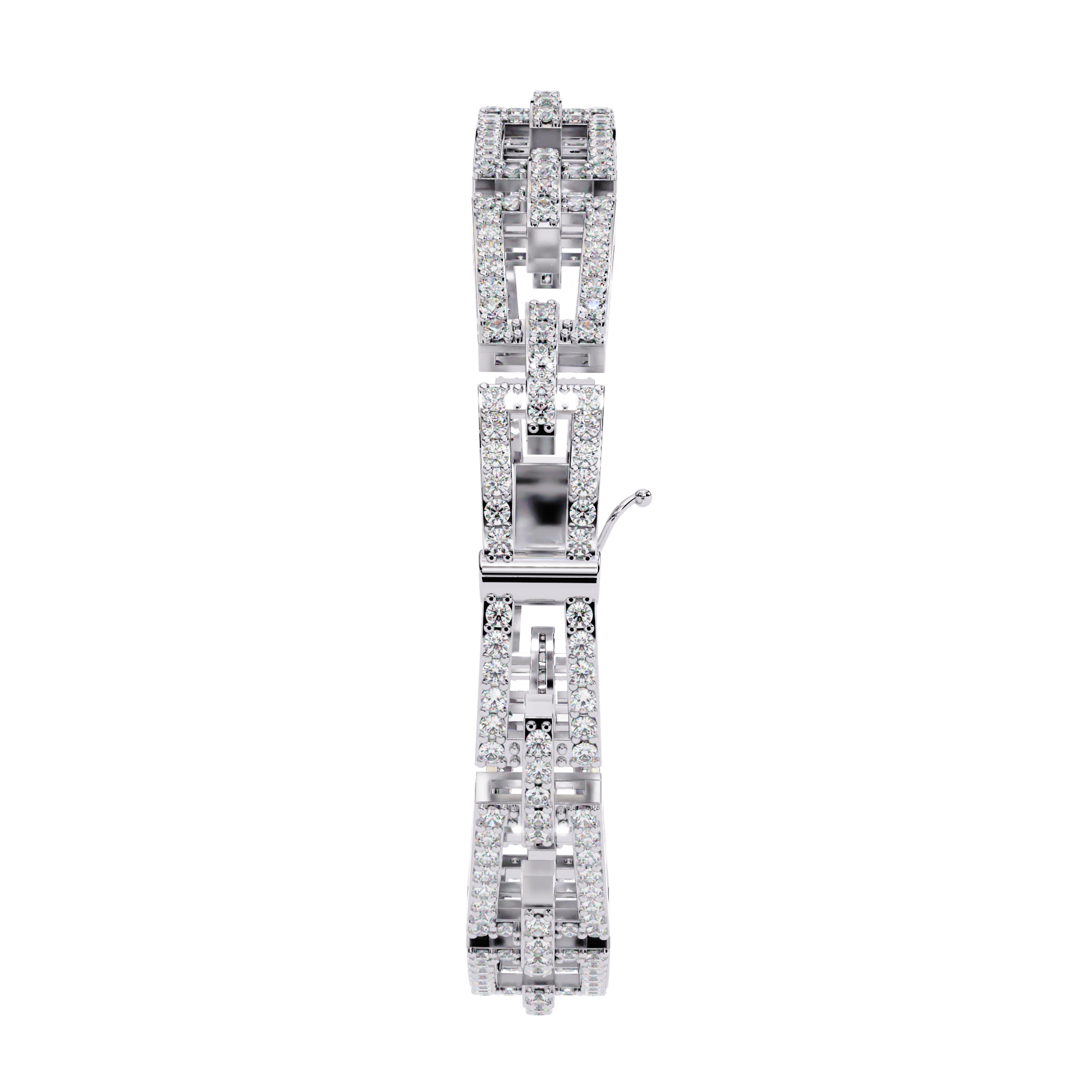 Solitairekart 2.31ct Grand Natural Diamond Tennis Bracelet-HI Color, VS-SI Clarity