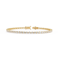 6.72 CT Oval Cut Lab Grown Diamond Tennis Bracelet