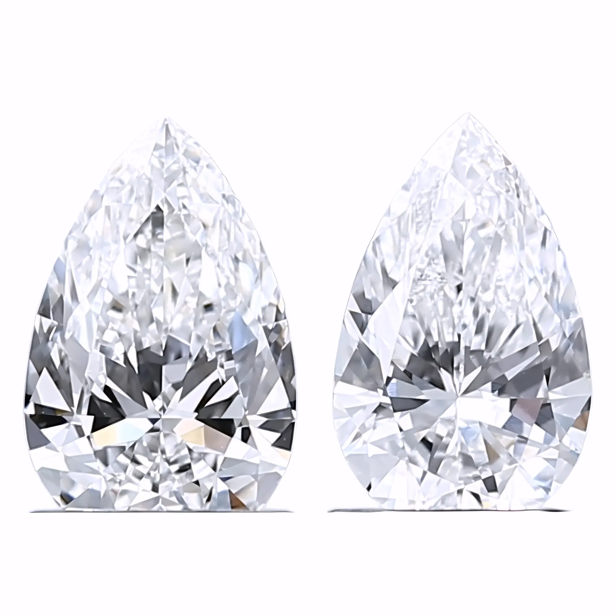 Solitairekart 1+1 Carat E Color, VS1 Clarity Combo Lab Grown Diamond For Studs