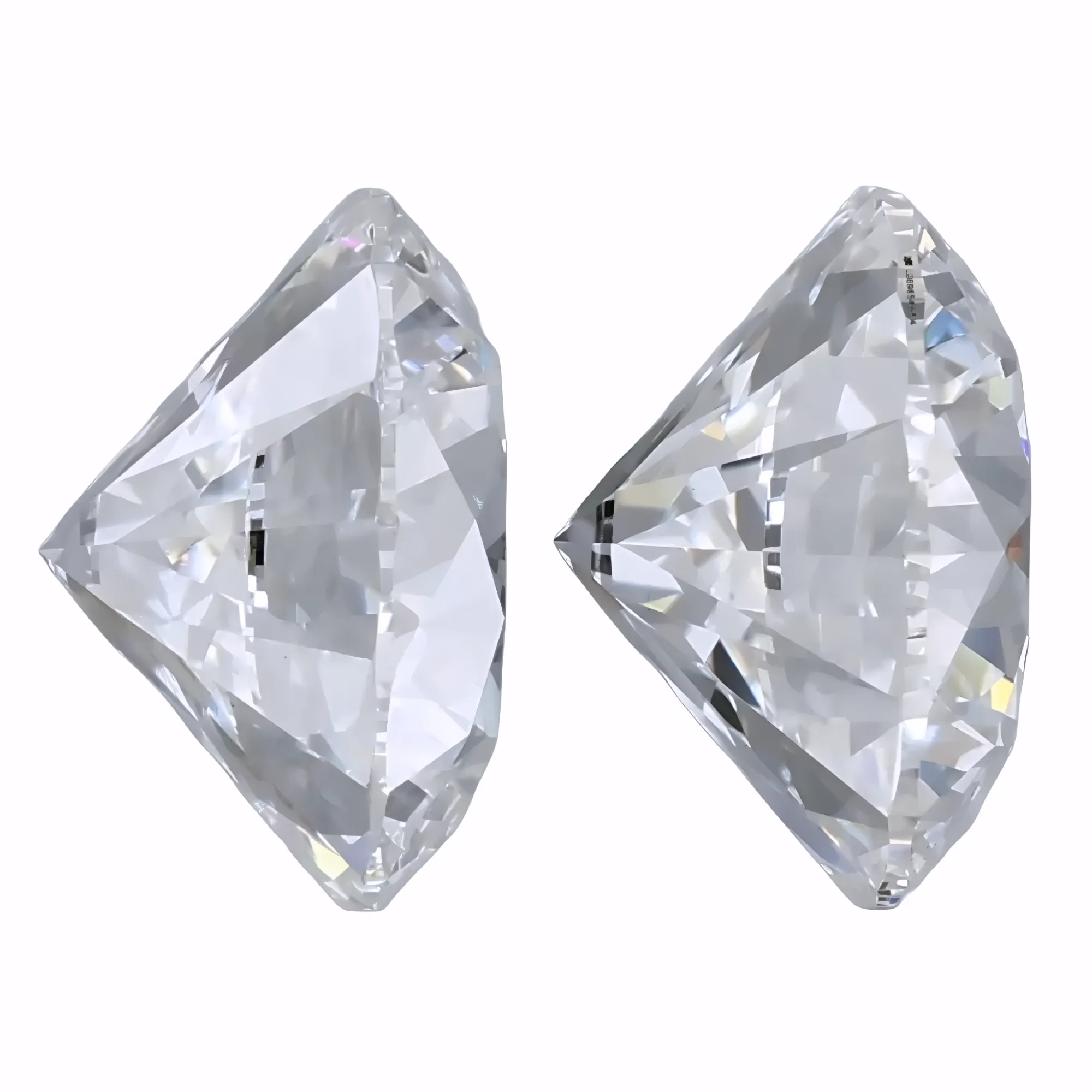 Solitairekart 2+2 Carat D Color, VS1 Clarity Combo Lab Grown Diamond For Studs