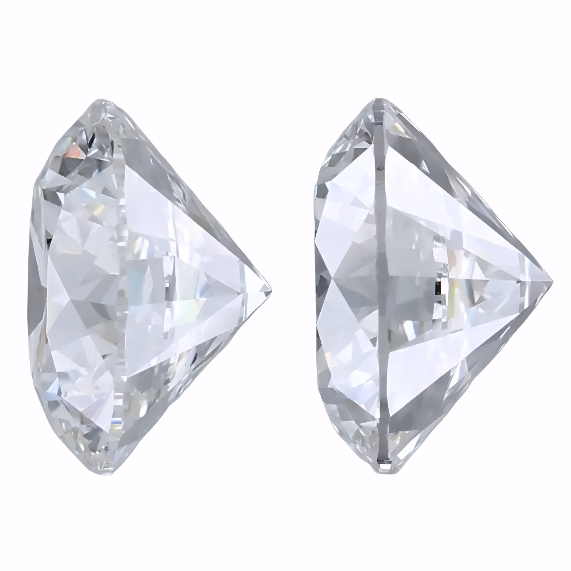 Solitairekart 2+2 Carat D Color, VS1 Clarity Combo Lab Grown Diamond For Studs