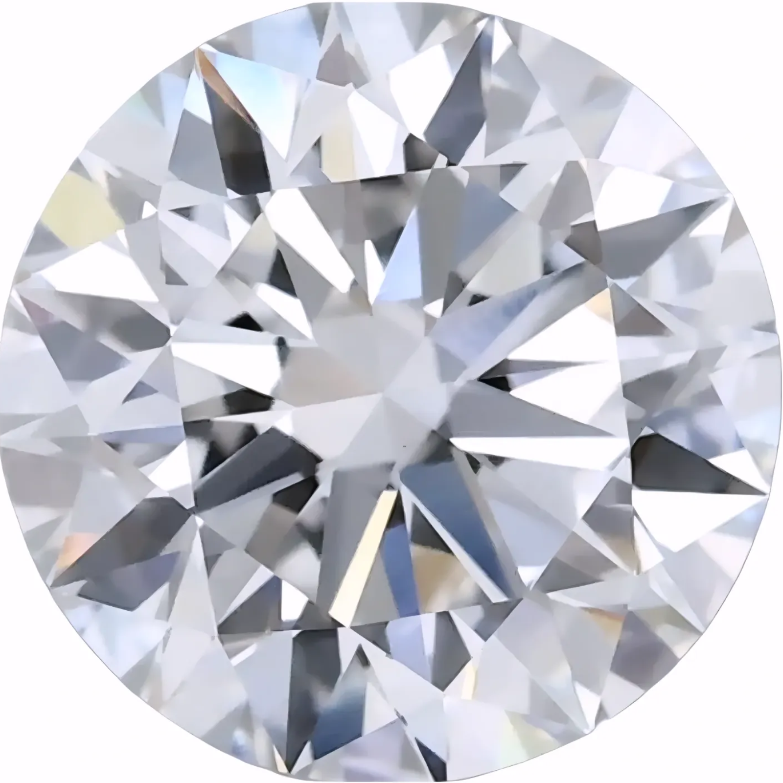 Pure Radiance 2.10ct Round Lab Grown Diamond D VVS2