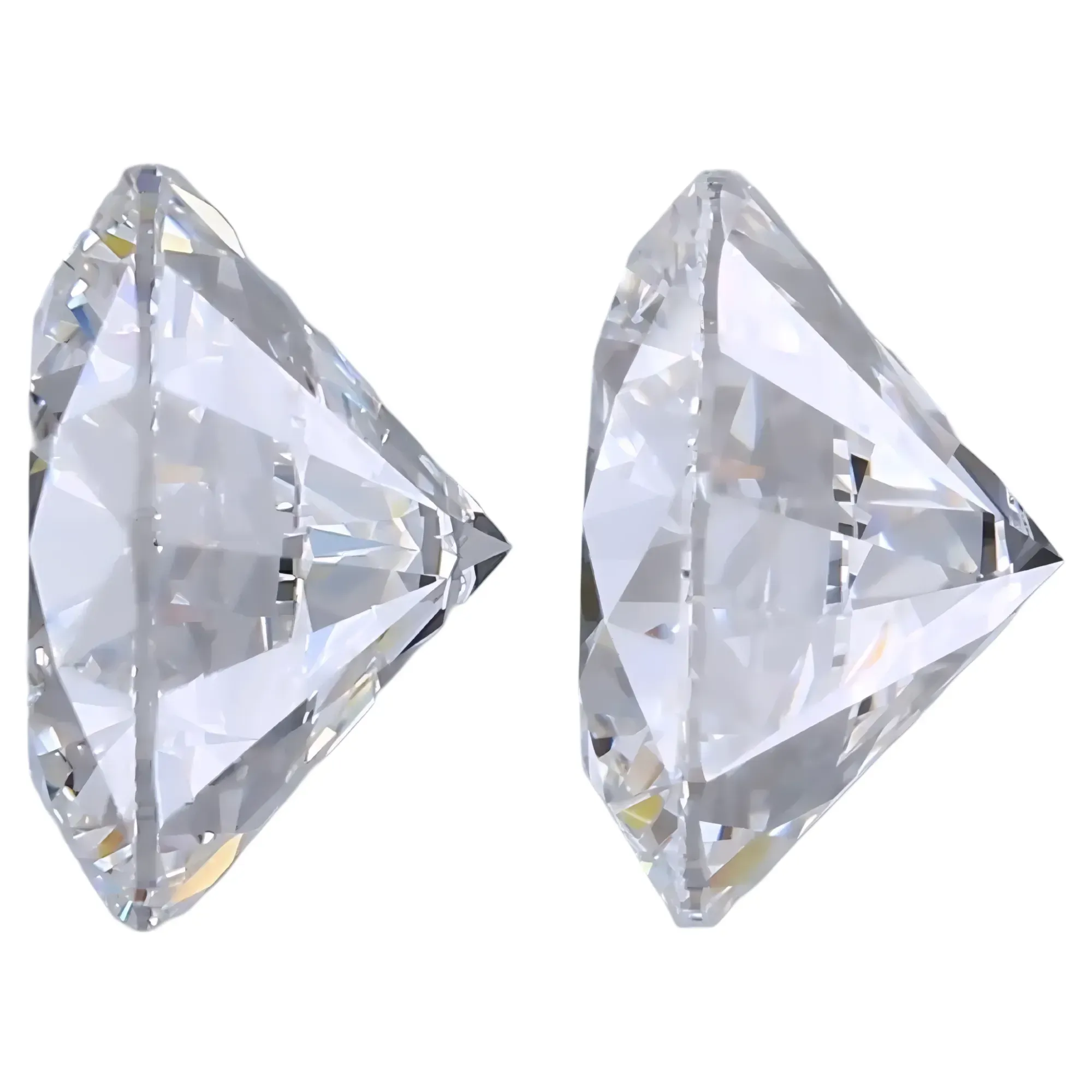 Solitairekart 3+3 Carat D Color, VS1 Clarity Combo Lab Grown Diamond For Studs