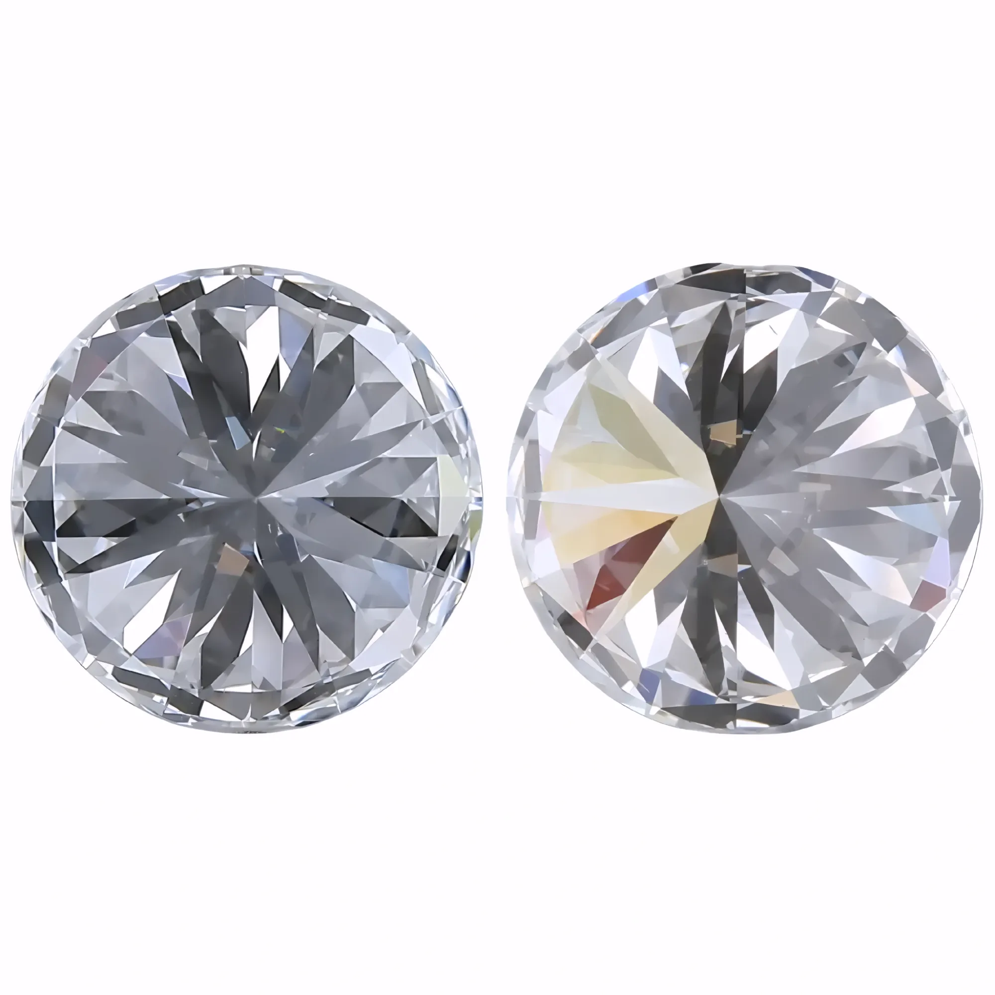 Solitairekart 2+2 Carat D Color, VS1 Clarity Combo Lab Grown Diamond For Studs
