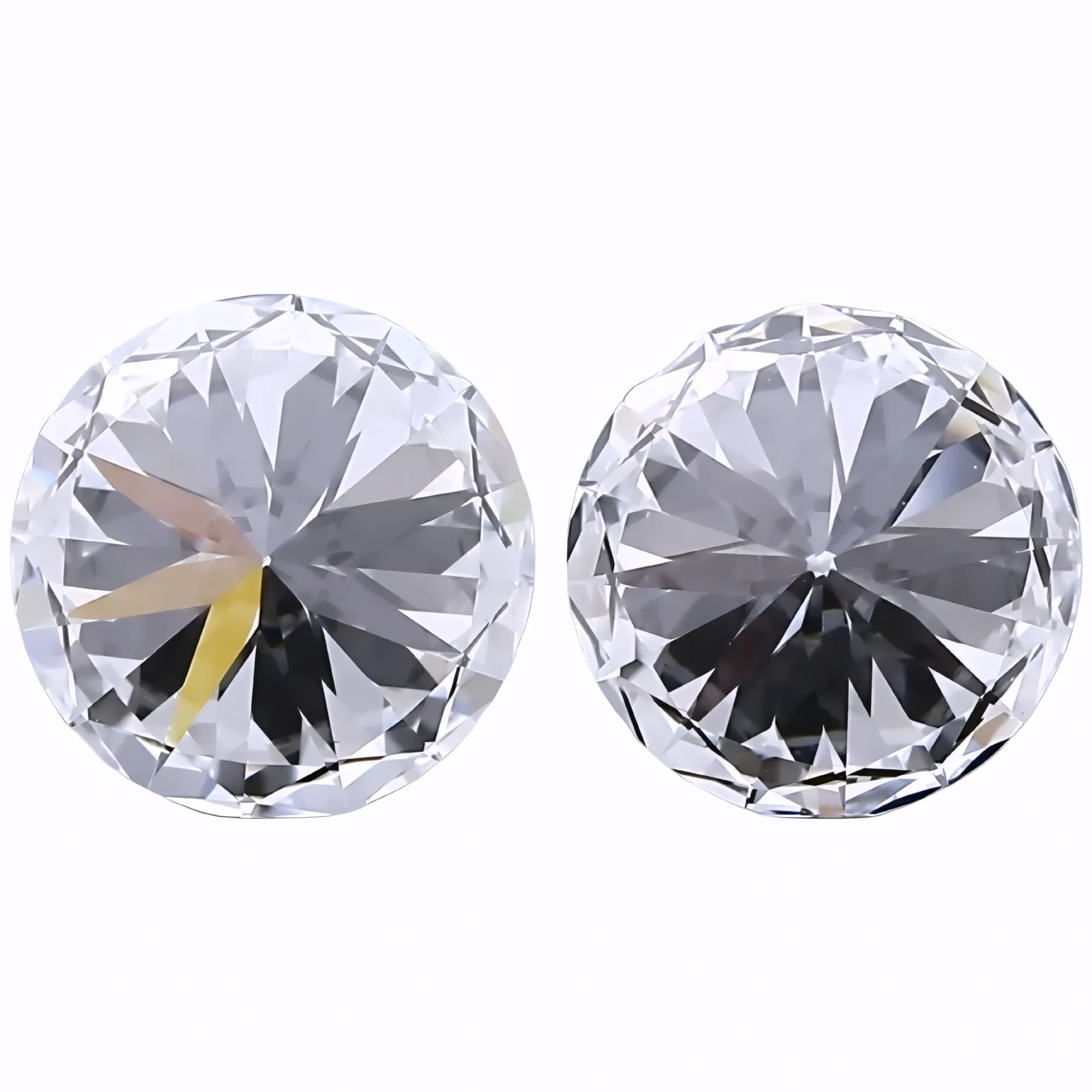 Solitairekart 1+1 Carat E Color, VS1 Clarity Combo  Lab Grown Diamond For Studs