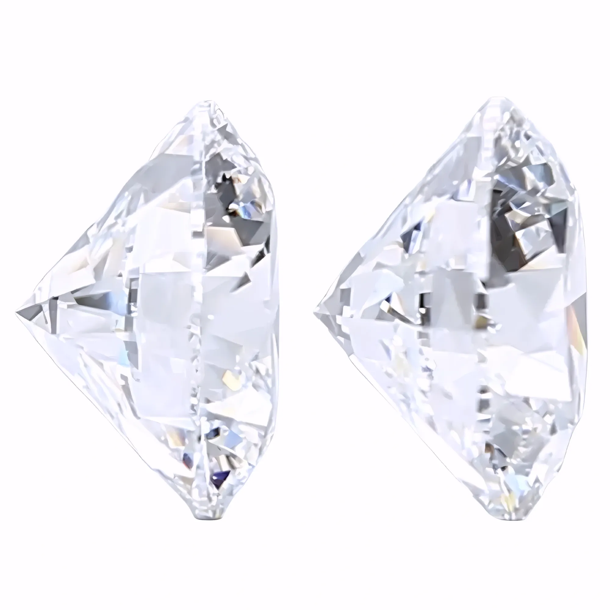 Solitairekart 2+2 Carat D Color, VS1 Clarity Combo Lab Grown Diamond For Studs