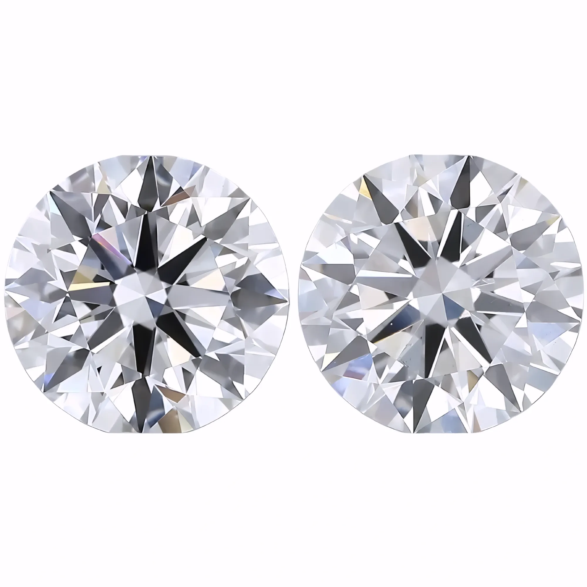 Solitairekart 3+3 Carat E Color, VS1 Clarity Combo Lab Grown Diamond For Studs