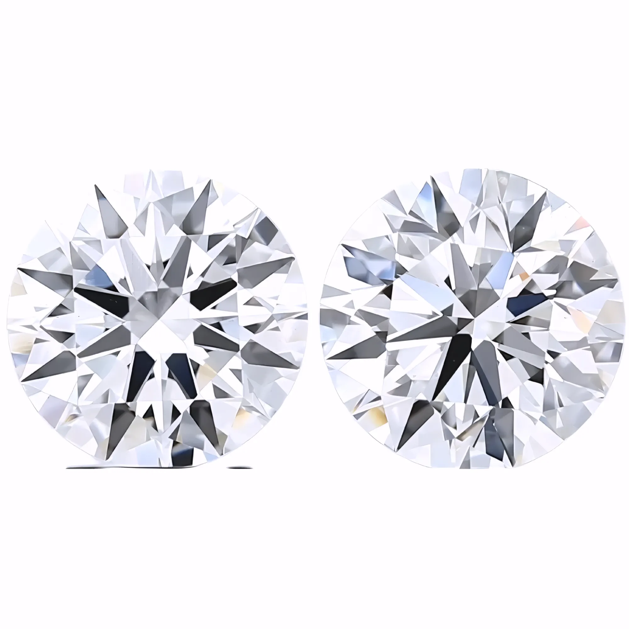 Solitairekart 3+3 Carat E Color, VS1 Clarity Combo Lab Grown Diamond For Studs