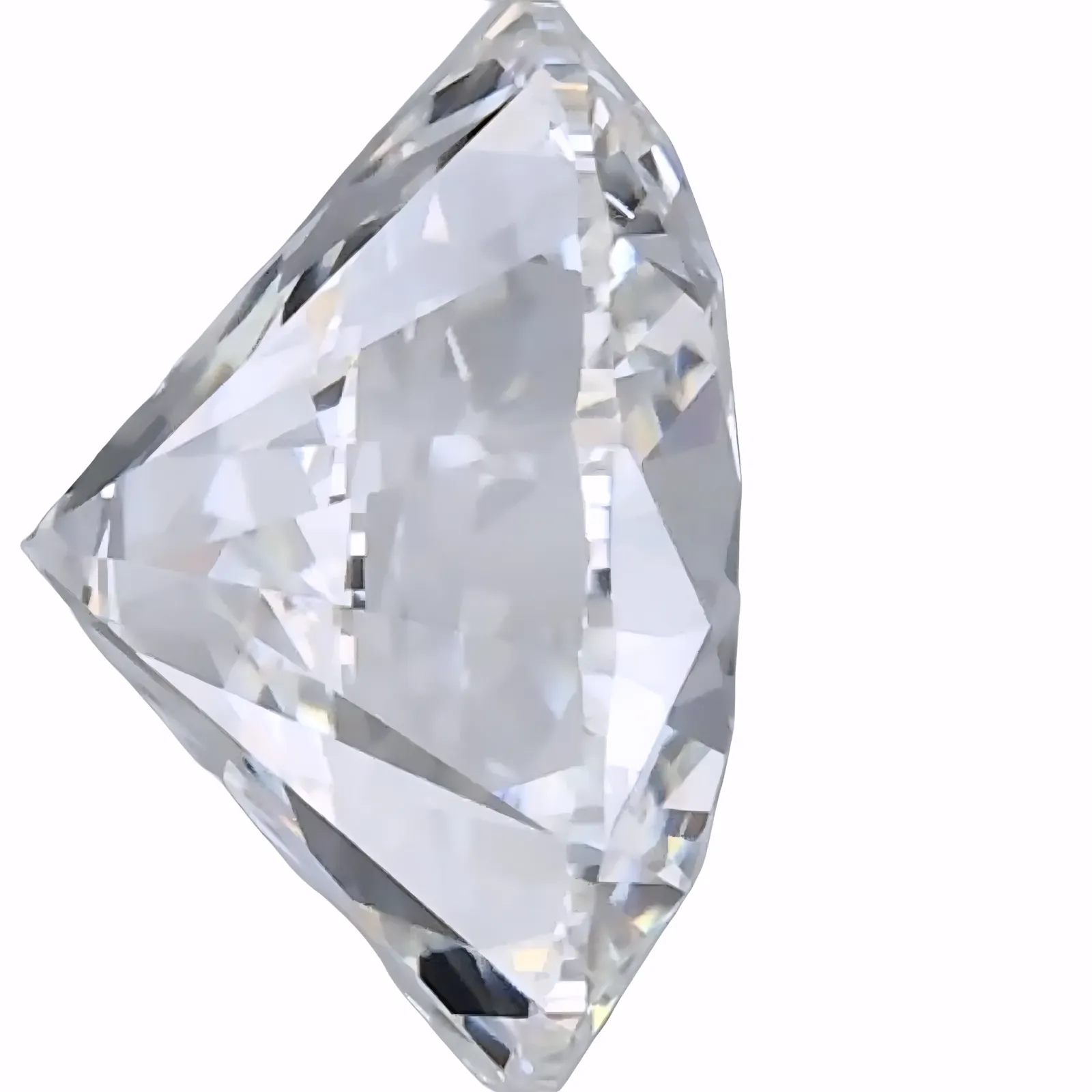 Radiant 2.10ct Round Lab Grown Diamond D VVS2