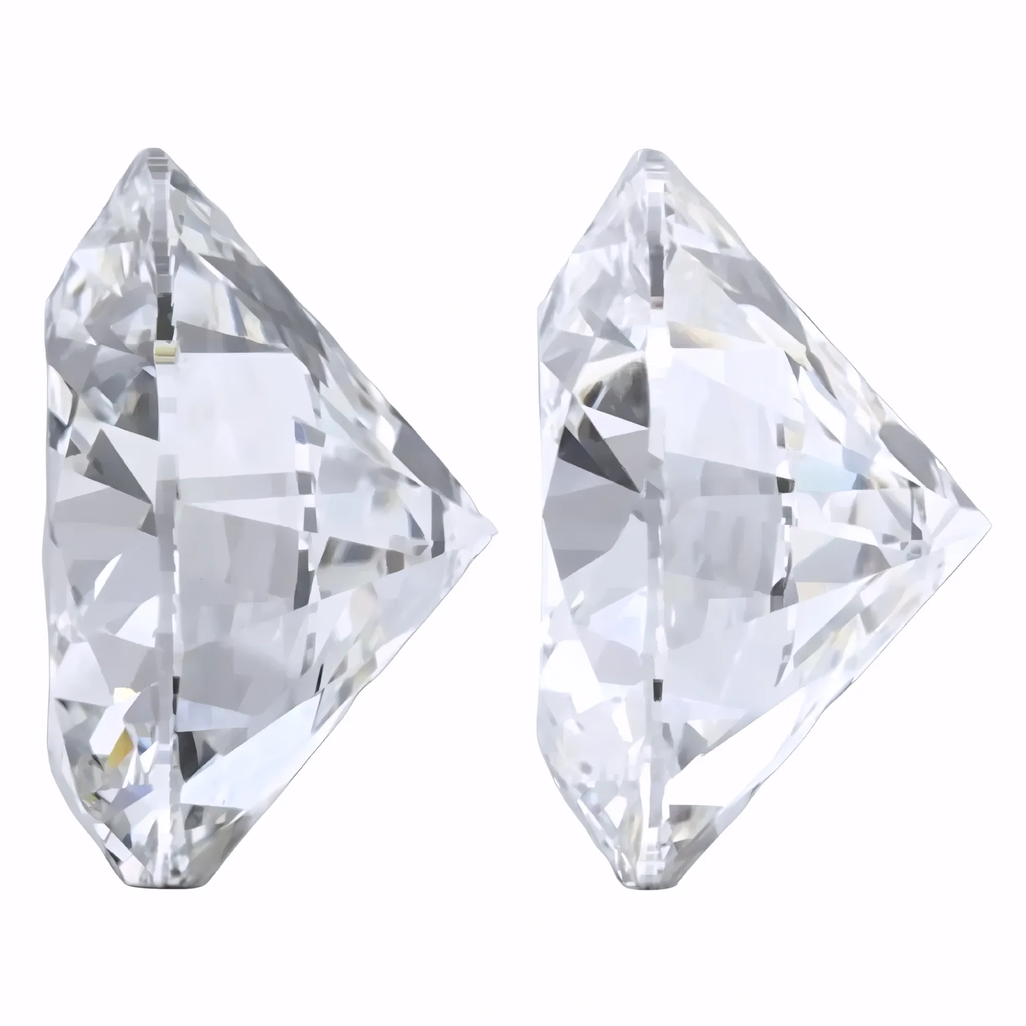 Solitairekart 2+2 Carat E Color, VS1 Clarity Combo Lab Grown Diamond For Studs