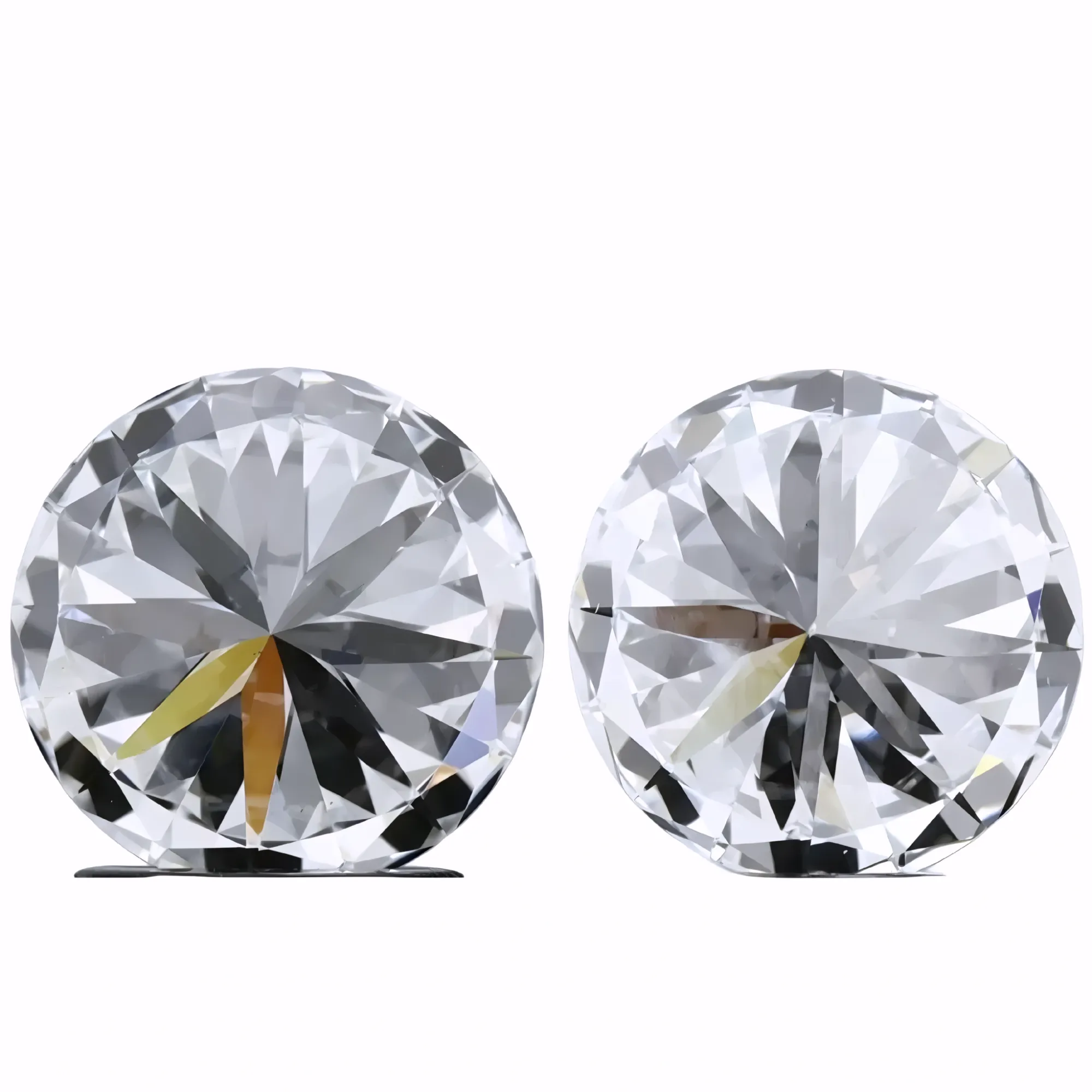 Solitairekart 2+2 Carat E Color, VS1 Clarity Combo Lab Grown Diamond For Studs