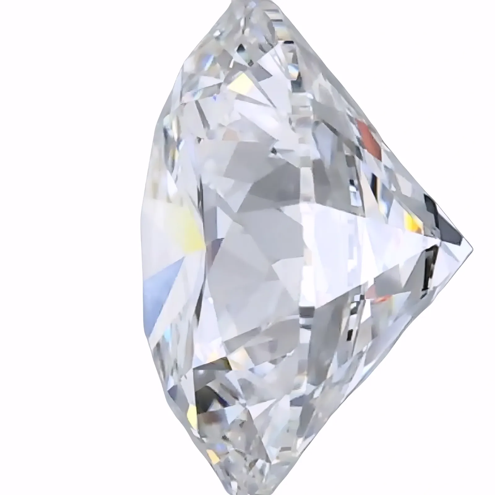 Radiant 2.10ct Round Lab Grown Diamond D VVS2