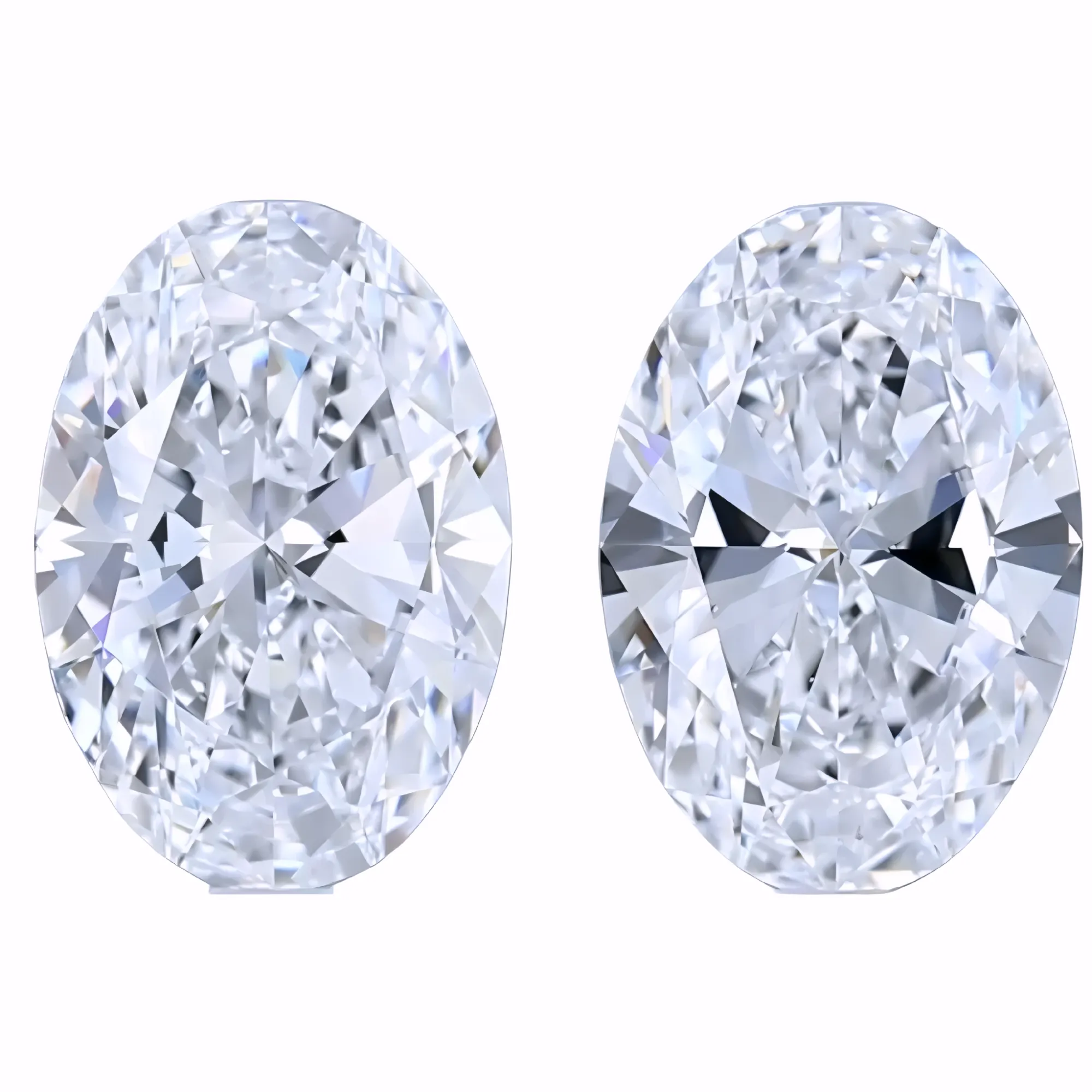 Solitairekart 2+2 Carat D Color, VS1 Clarity Combo Lab Grown Diamond For Studs