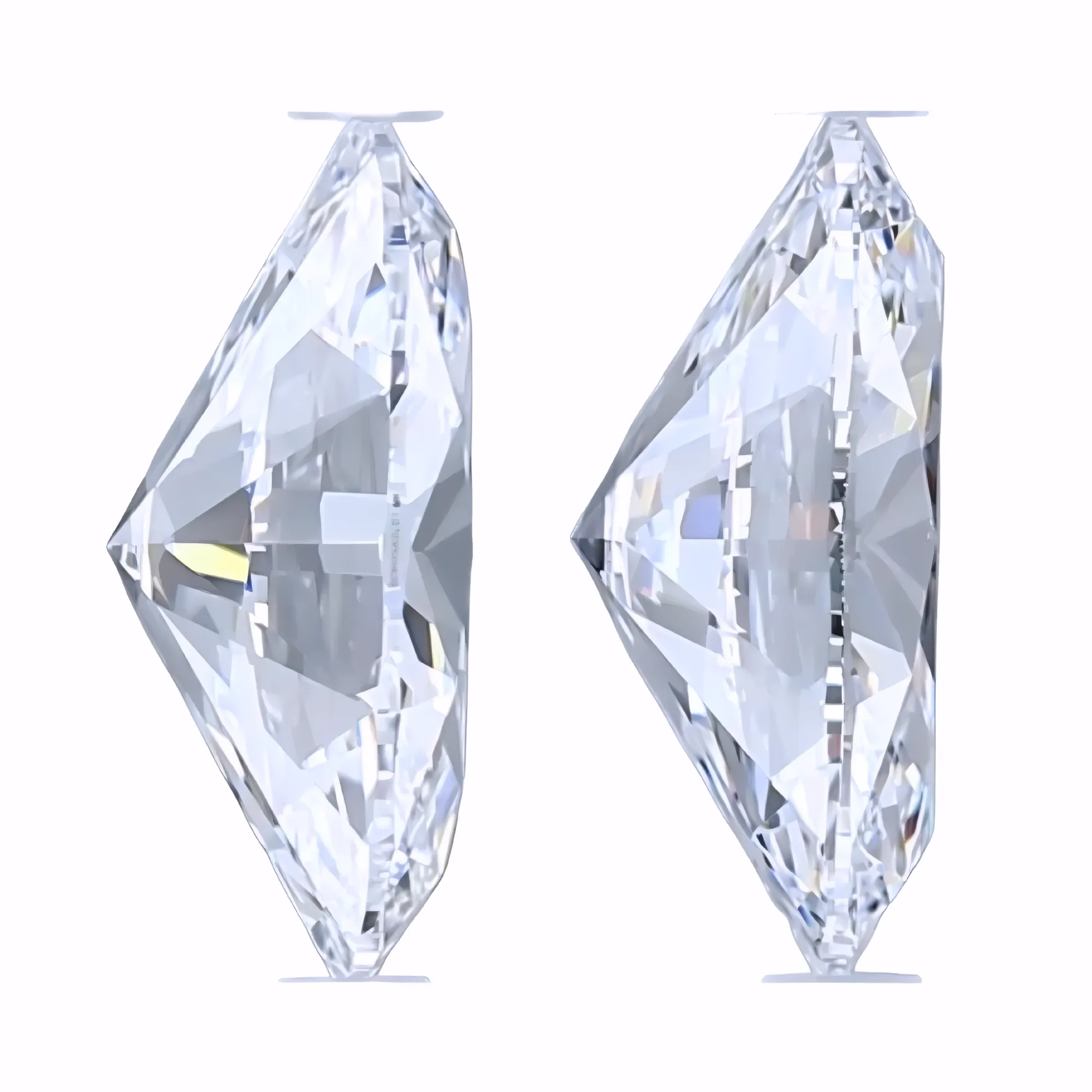 Solitairekart 2+2 Carat D Color, VS1 Clarity Combo Lab Grown Diamond For Studs