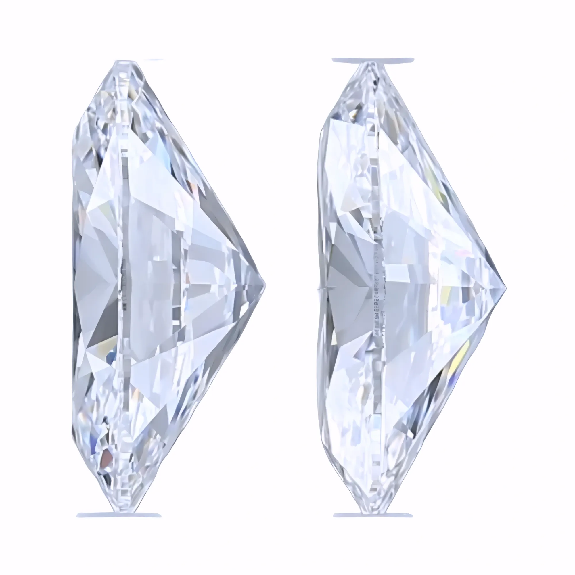 Solitairekart 2+2 Carat D Color, VS1 Clarity Combo Lab Grown Diamond For Studs