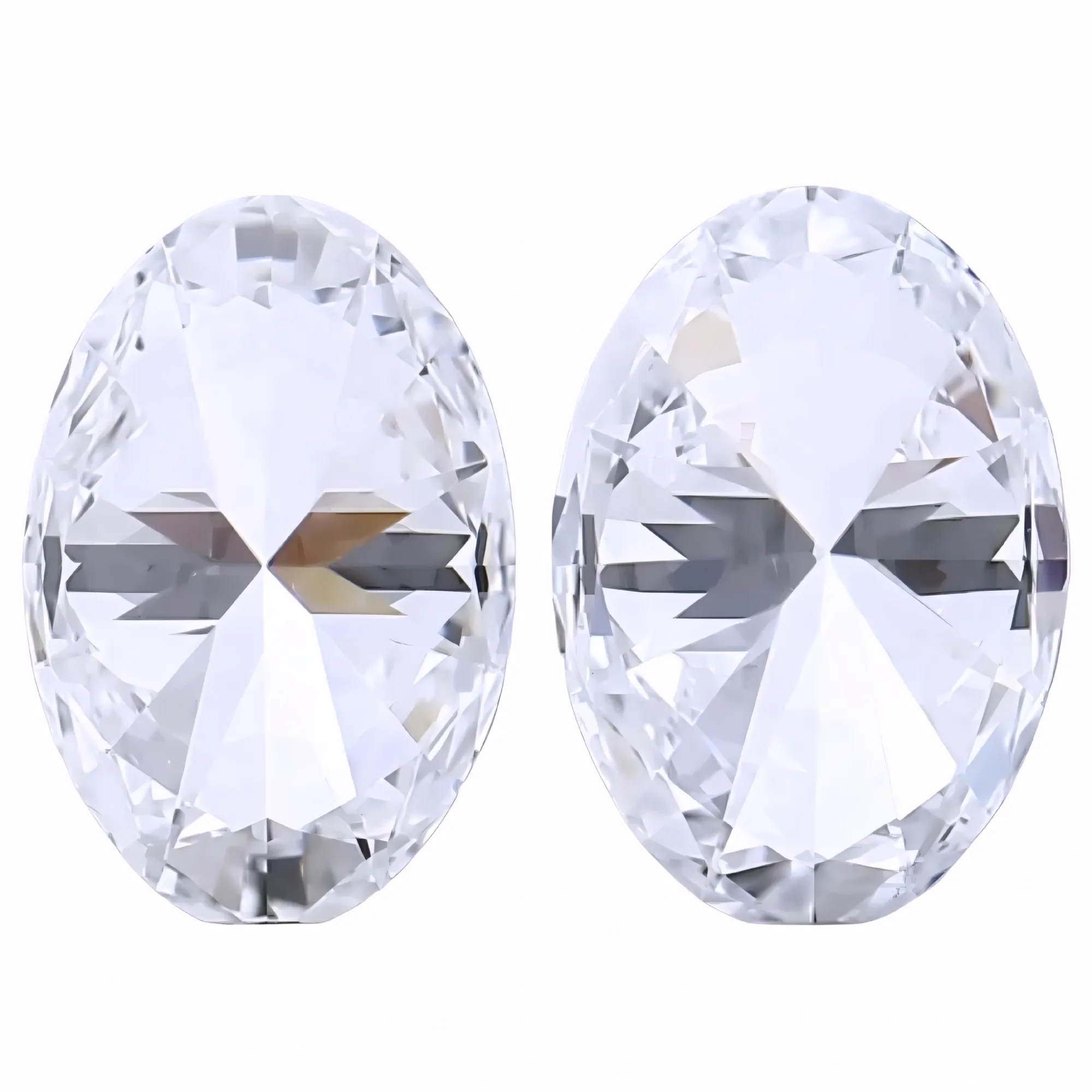 Solitairekart 1+1 Carat D Color, VS1 Clarity Combo Lab Grown Diamond For Studs