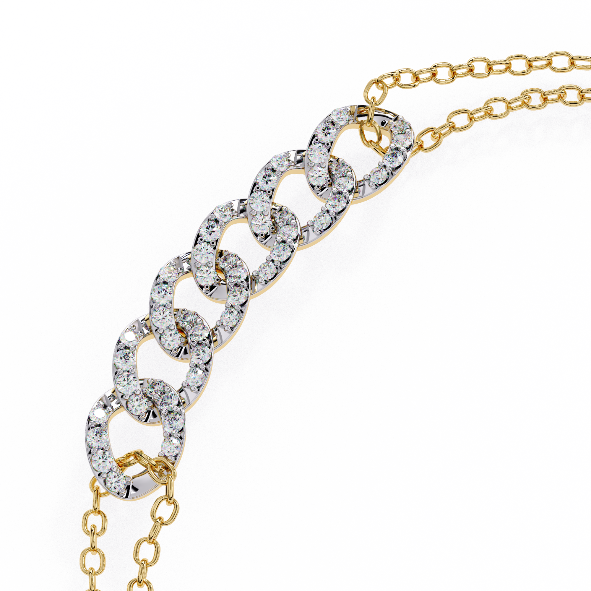 Solitairekart 0.29ct Round Cut Lab Grown Diamond Bracelet