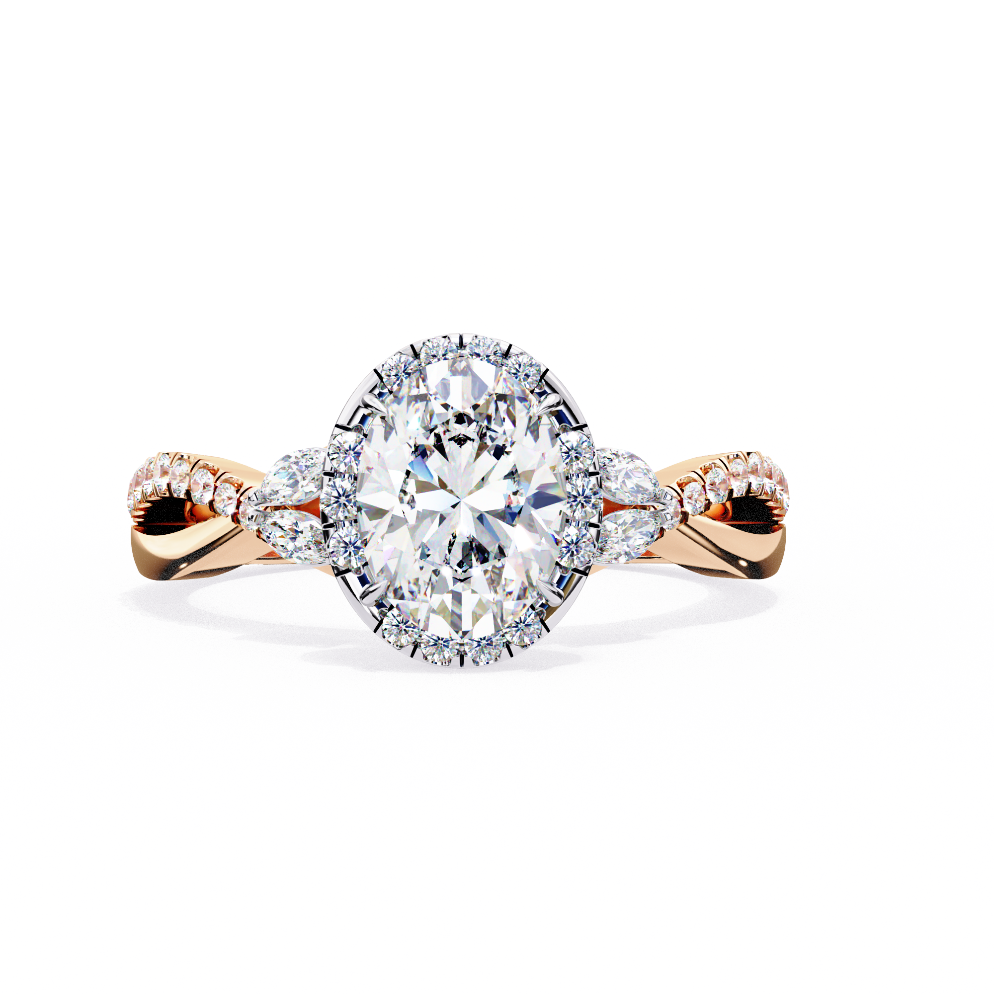 1.00 Carat Lab Grown Diamond Multi-Shape Engagement Ring