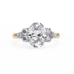 Solitairekart 2.51ct Oval Cut Natural Diamond Ring - H Color, VS1 Clarity