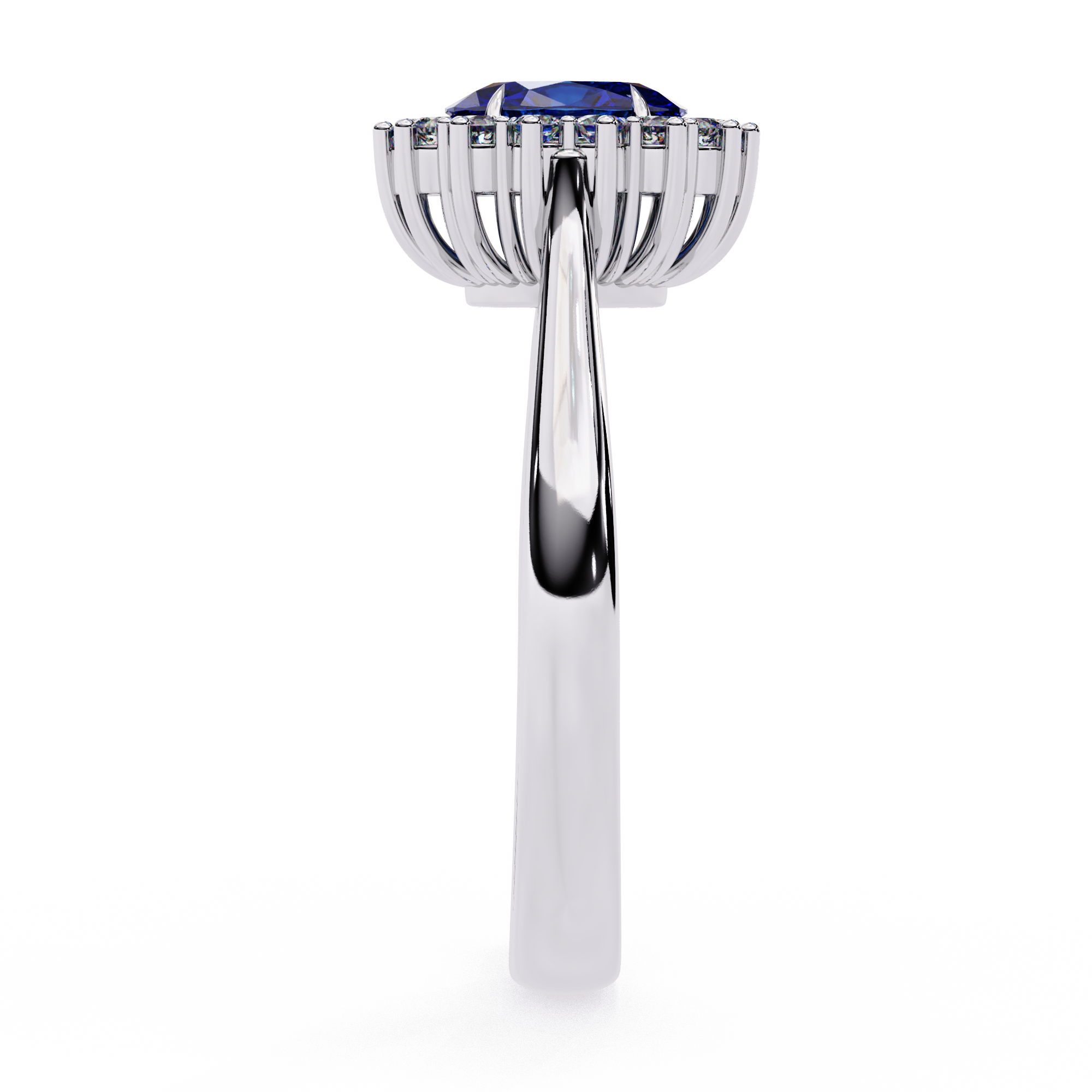 Solitairekart 0.18ct Round Cut Natural Diamond Ring - HI Color, VS-SI Clarity