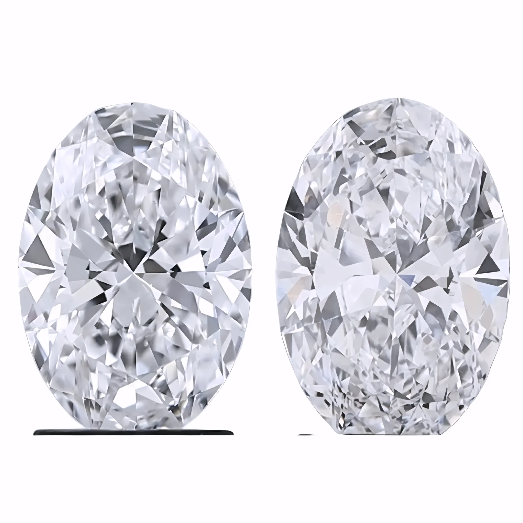 Solitairekart 2+2 Carat D Color, VS1 Clarity Combo Lab Grown Diamond For Studs