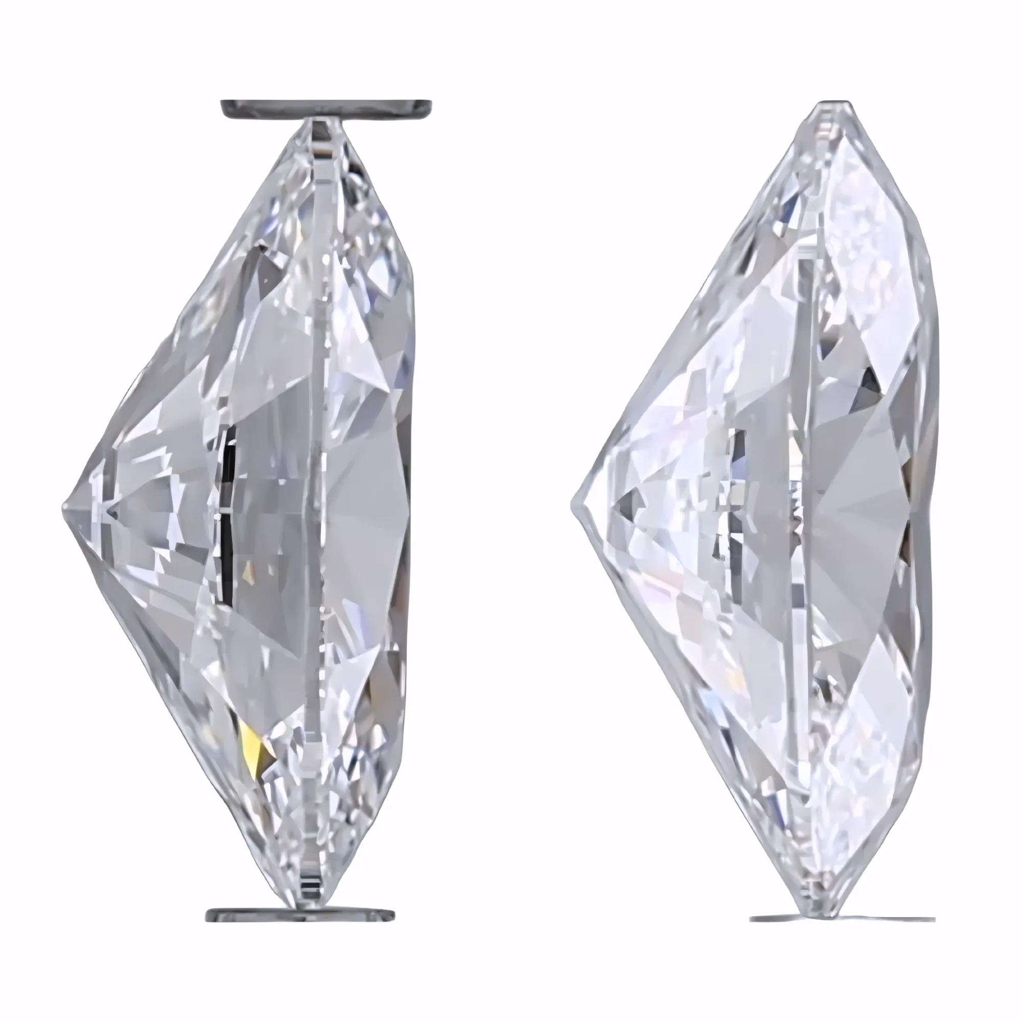 Solitairekart 1+1 Carat D Color, VS1 Clarity Combo Lab Grown Diamond For Studs
