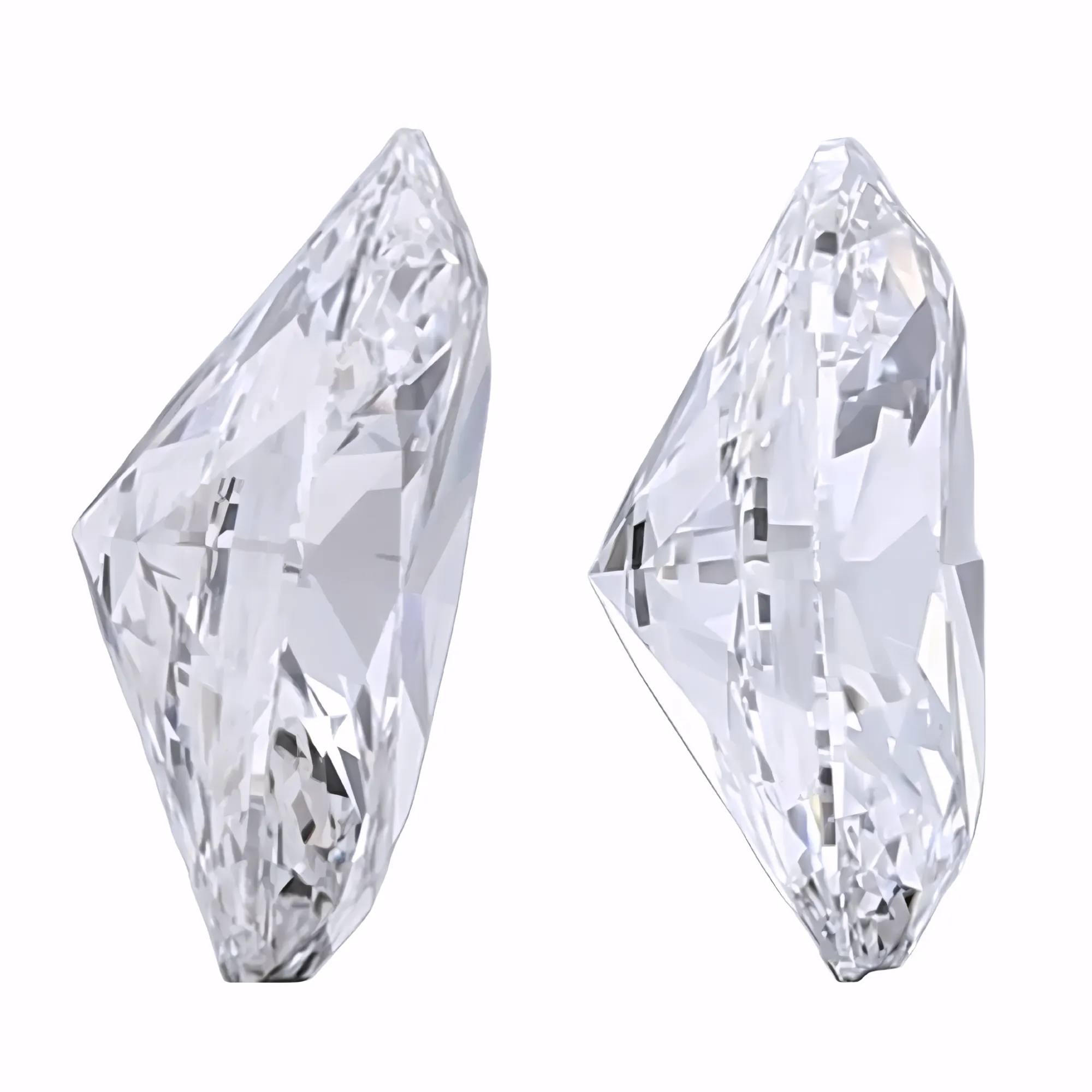 Solitairekart 2+2 Carat D Color, VS1 Clarity Combo Lab Grown Diamond For Studs