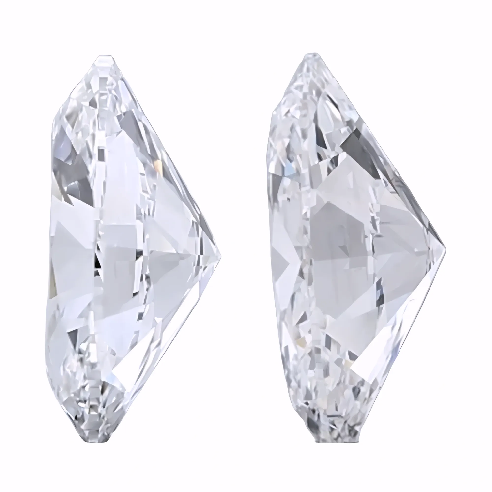 Solitairekart 2+2 Carat D Color, VS1 Clarity Combo Lab Grown Diamond For Studs