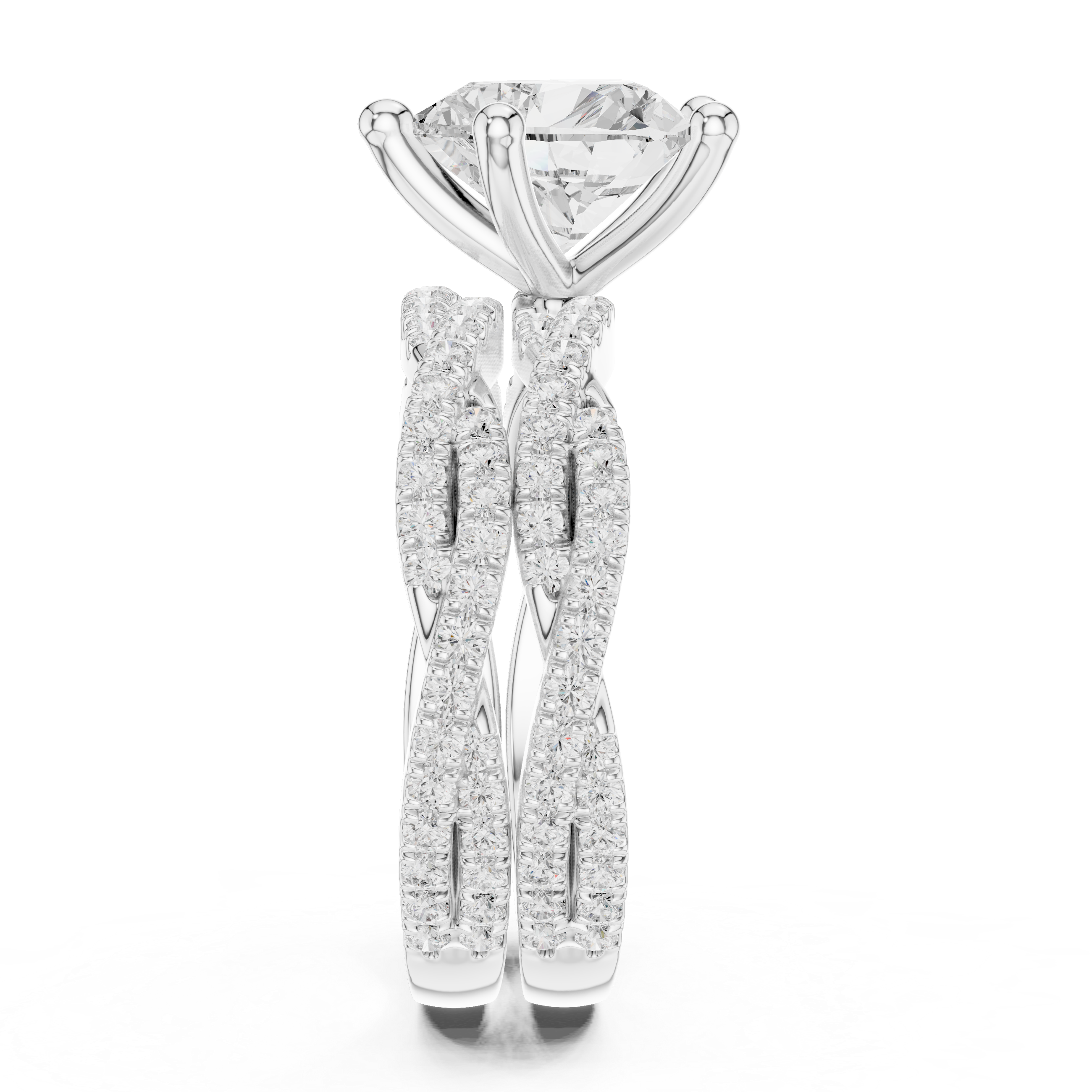 3.23 Carat Heart Shape Natural Diamond Engagement Ring – J Color VS2 Clarity