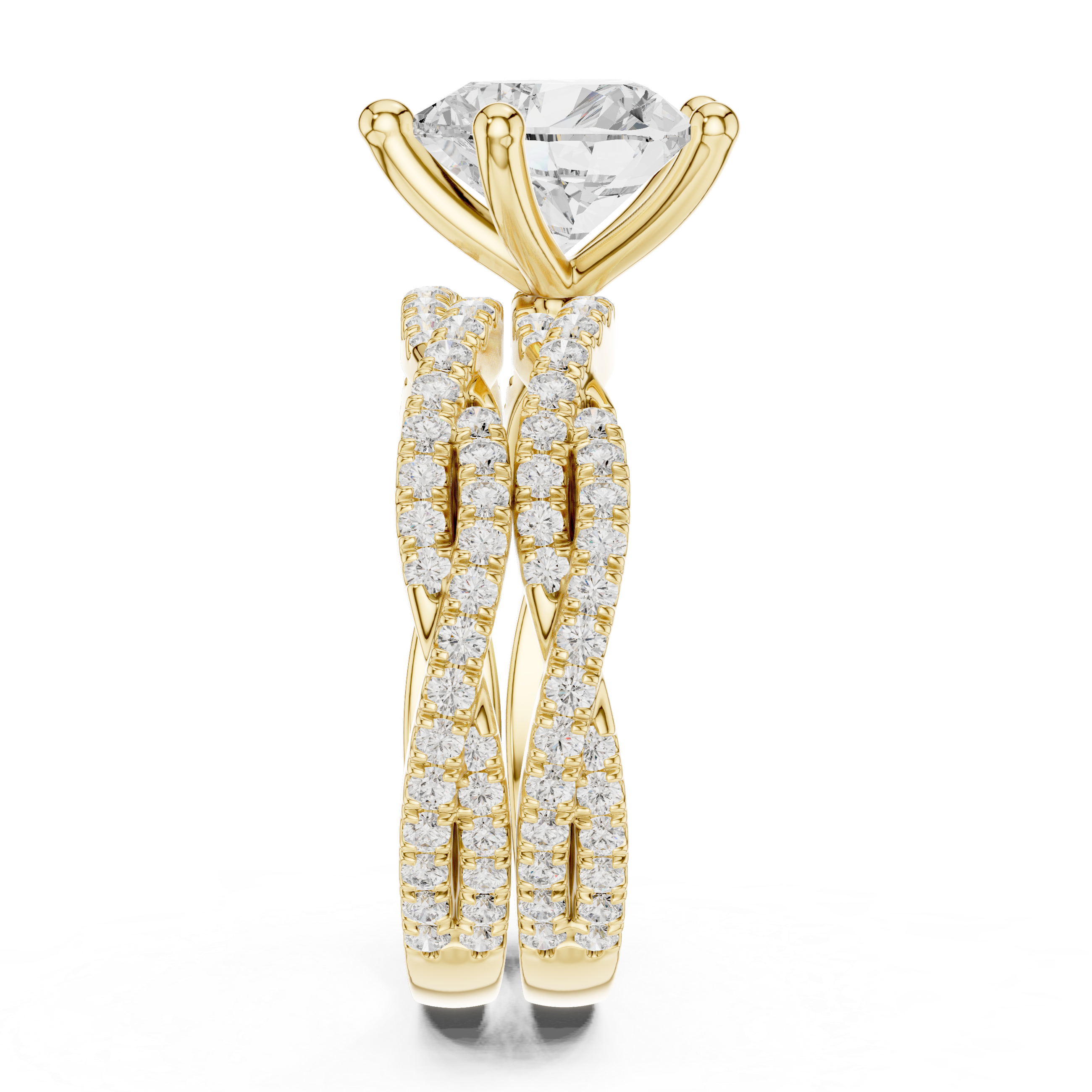 3.23 Carat Heart Shape Natural Diamond Engagement Ring – J Color VS2 Clarity