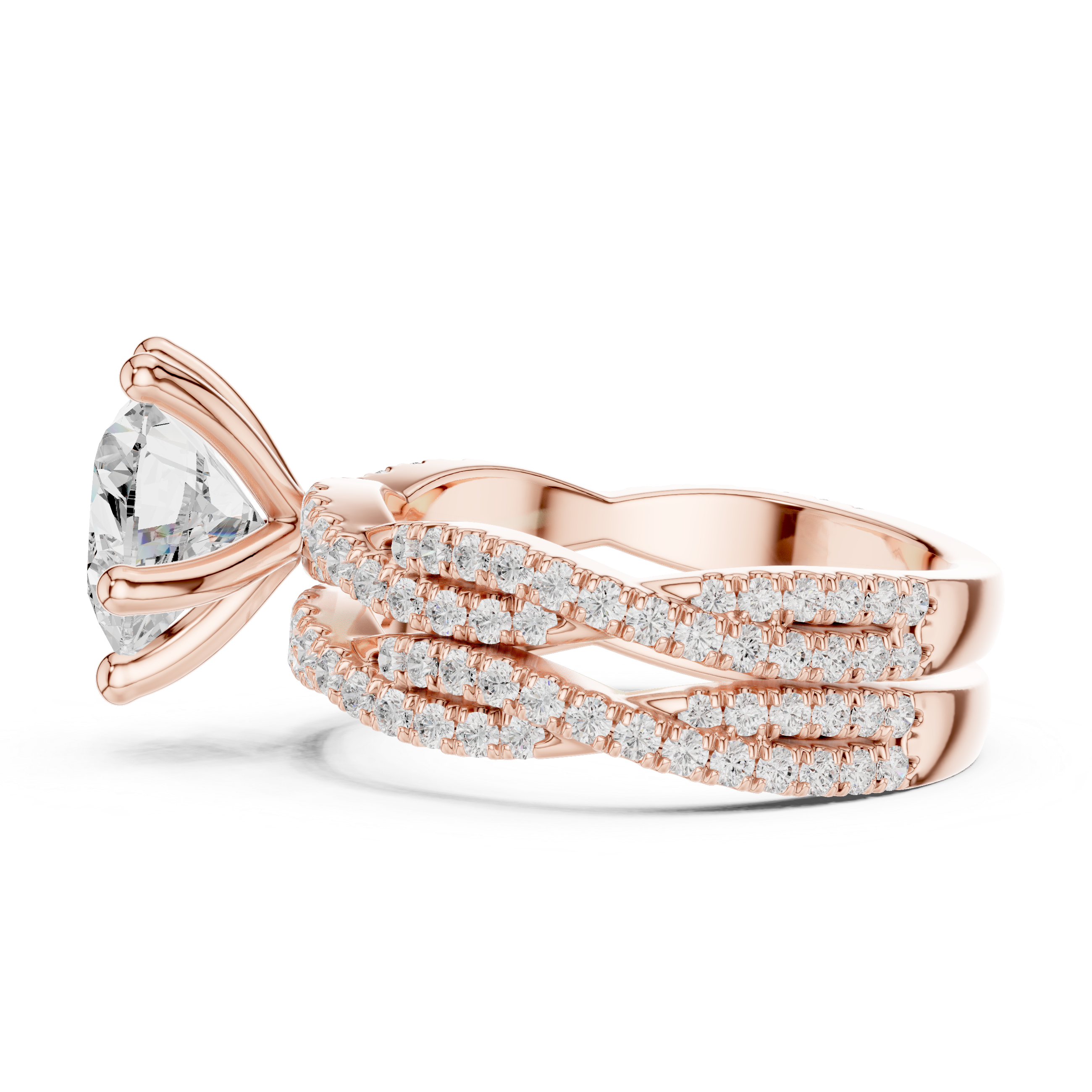 3.23 Carat Heart Shape Natural Diamond Engagement Ring – J Color VS2 Clarity