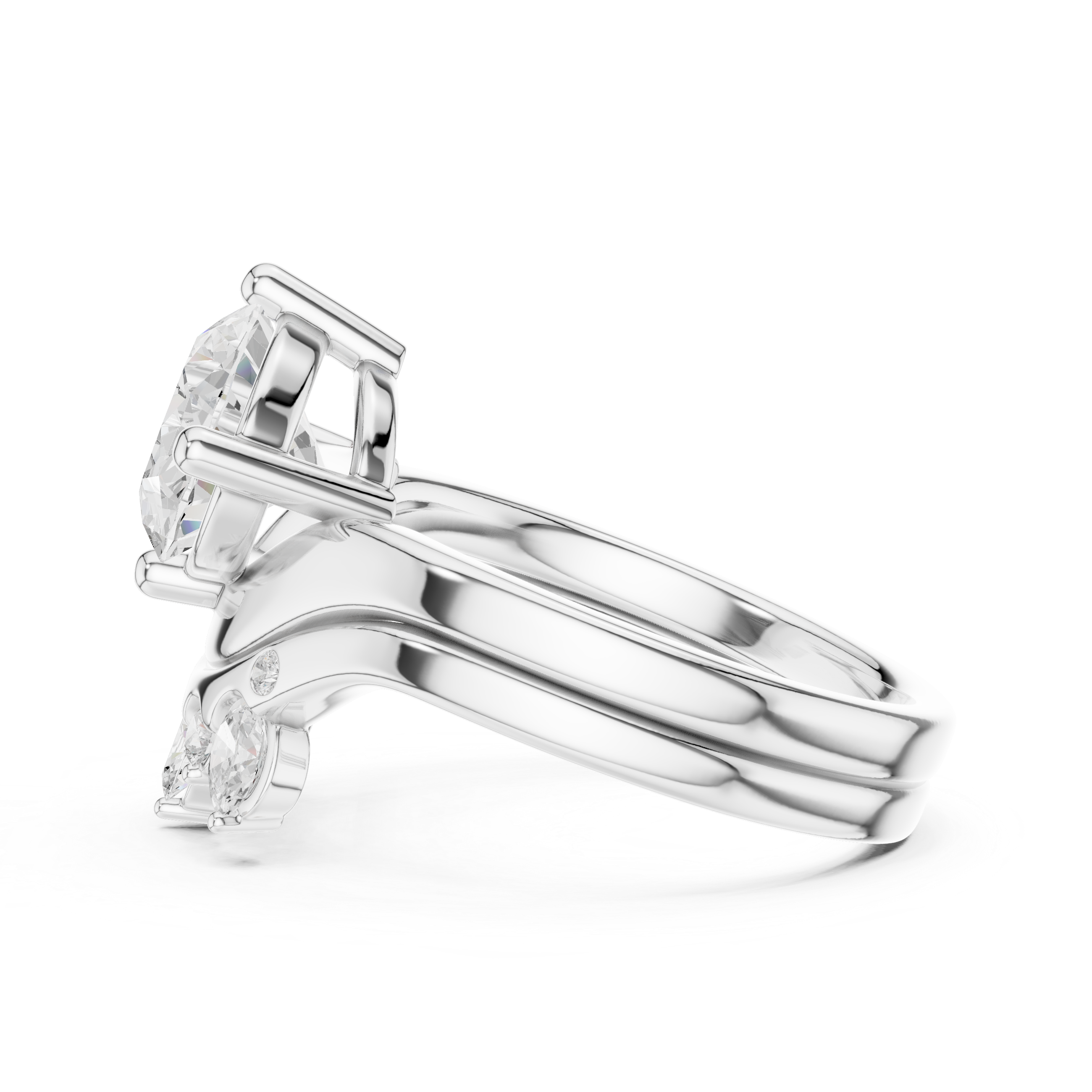 Timeless Elegance 2.83ct Natural Diamond  Wedding Ring – J Color VS1 Clarity