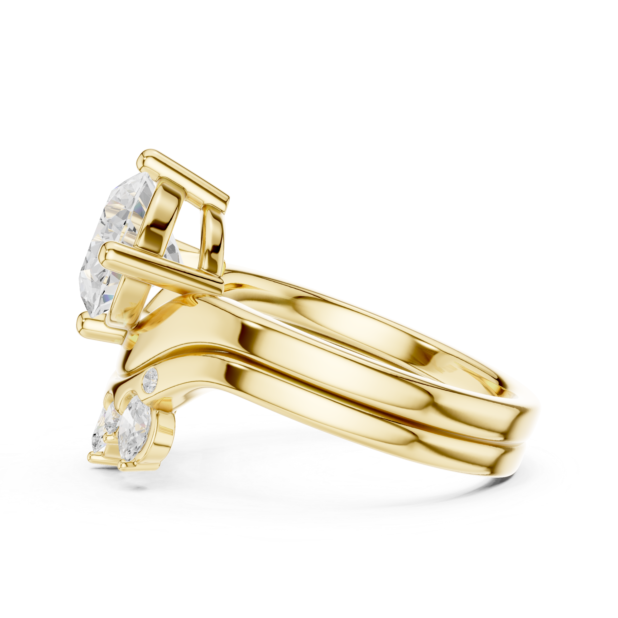 Timeless Elegance 2.83ct Natural Diamond  Wedding Ring – J Color VS1 Clarity