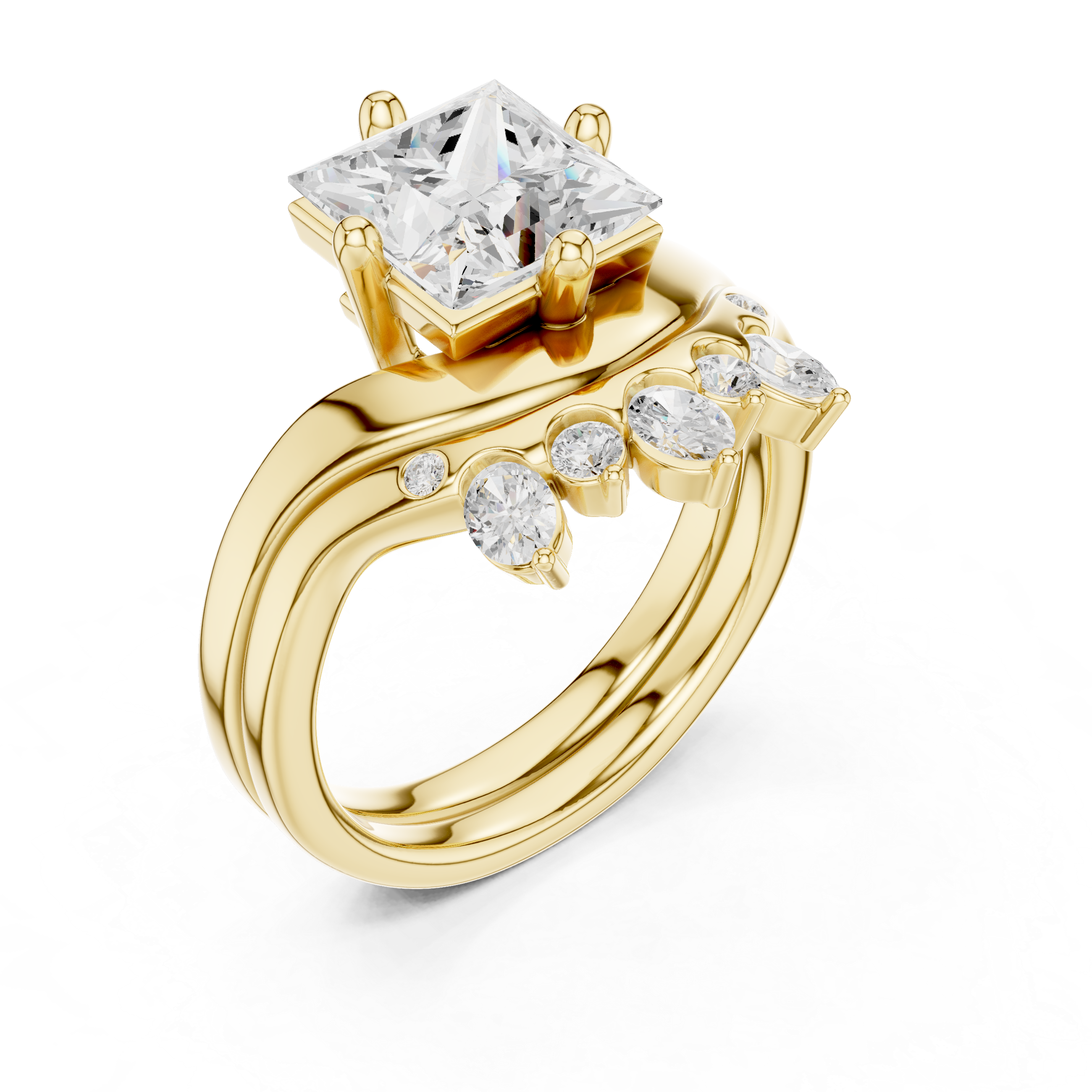 Forever Yours 2.83 Ct Natural Diamond Ring – J/SI1