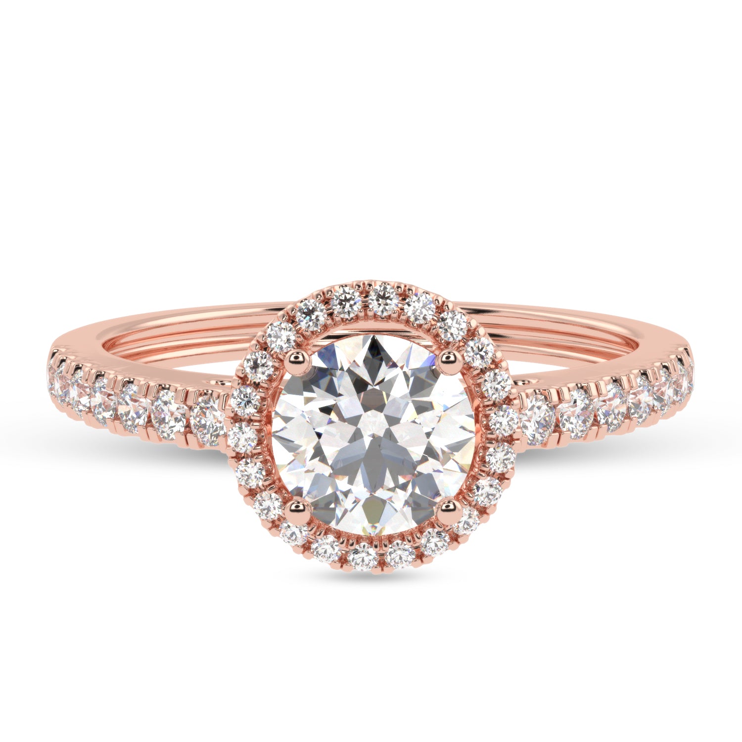 Buy Natural Diamond Studded Ring at Solitairekart